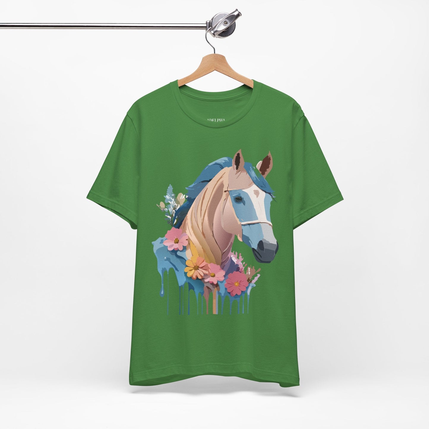 Horse Graphic Unisex 100 Cotton Vintage Animal Art T-Shirt 12