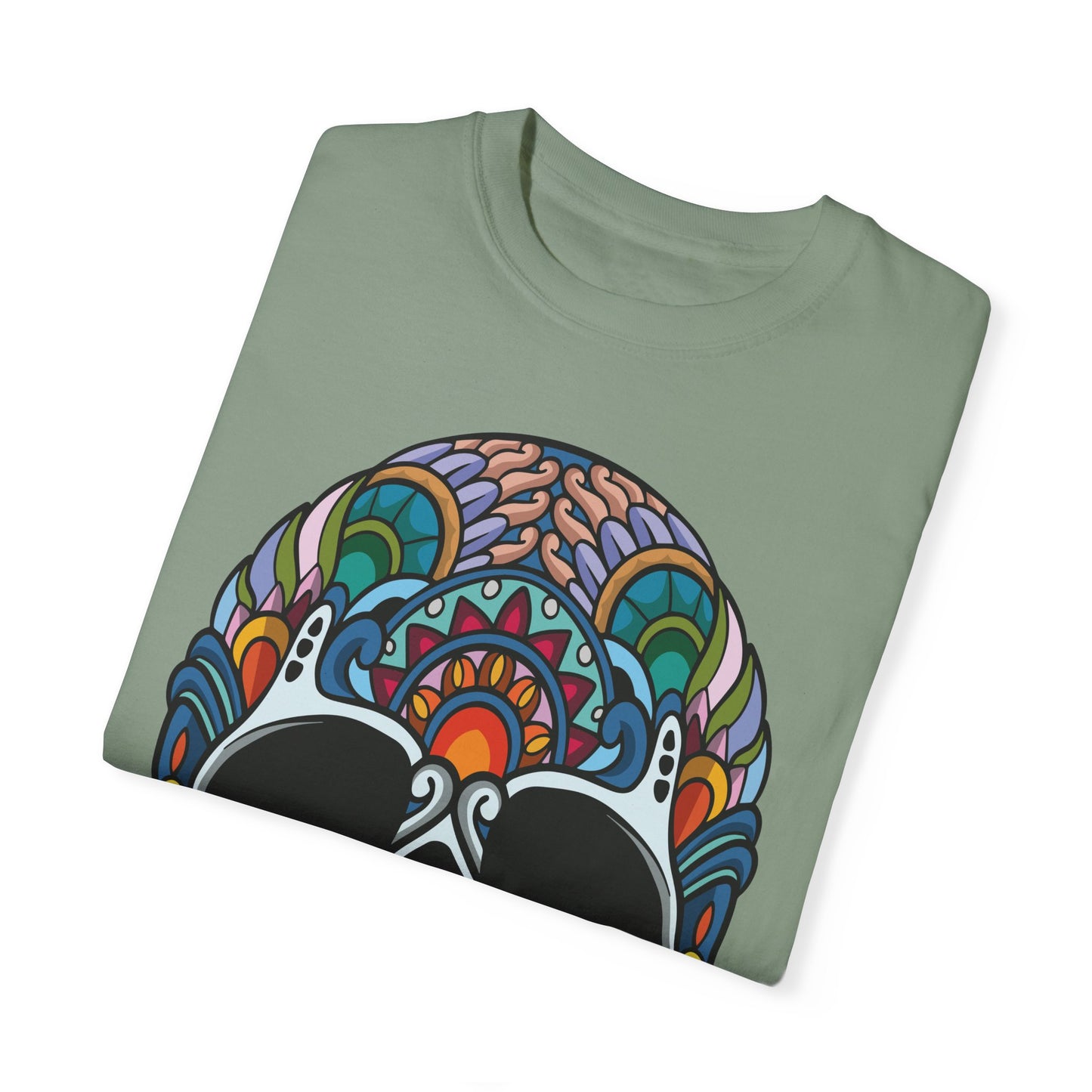 Unisex Cotton Tee Shirt with Skull