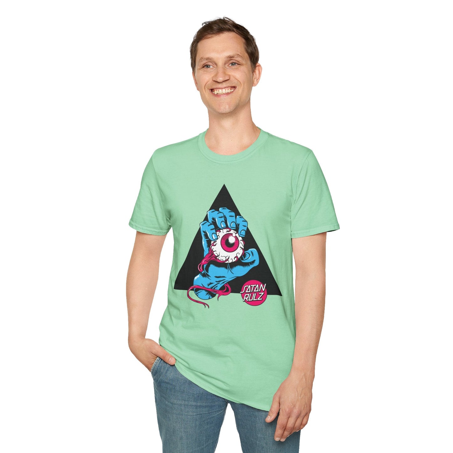 Cartoon T Shirt Unisex Animation Tee Funny Tee Gildan Softstyle 64000 100 Percent Ring Spun Cotton
