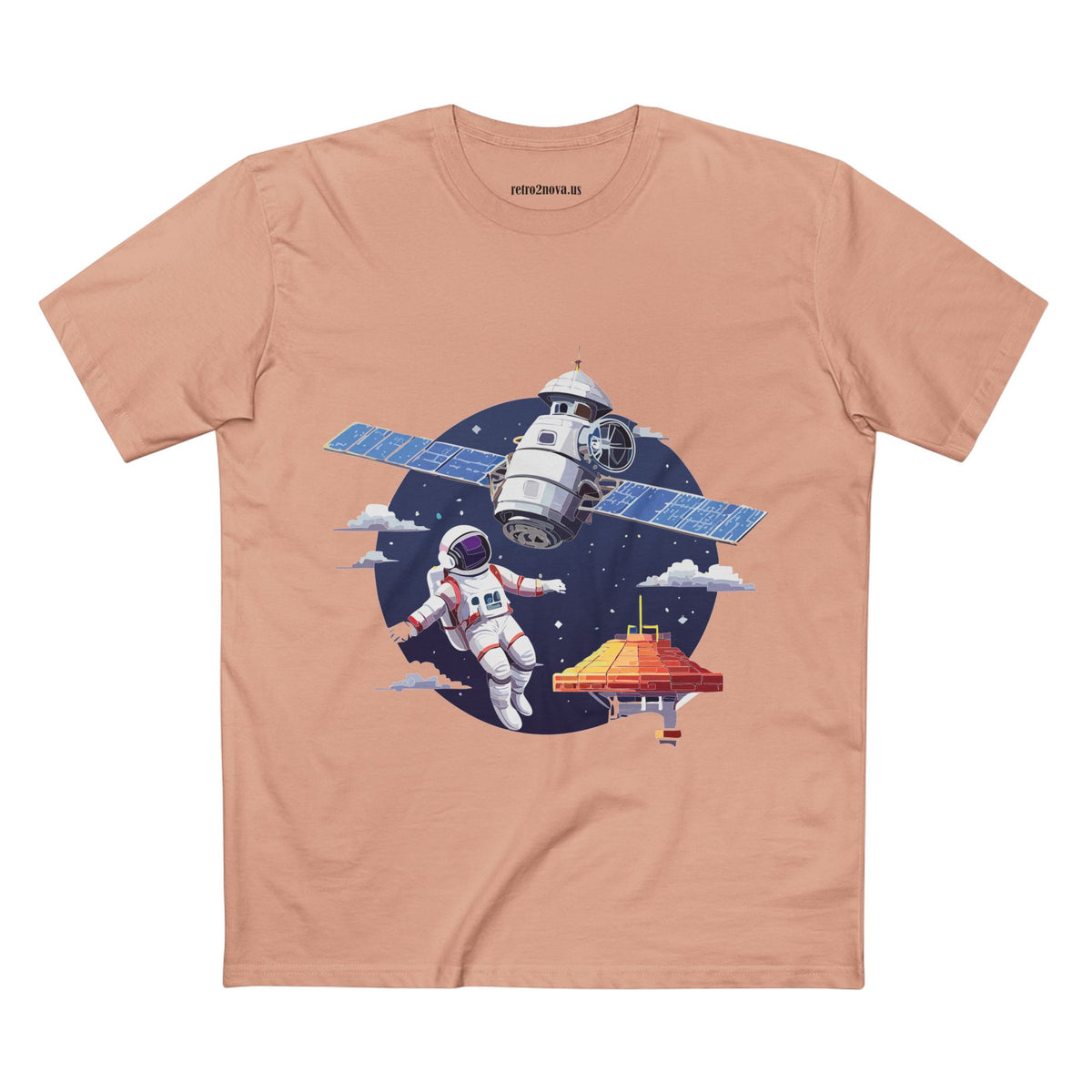 Cosmos Astronaut Graphic Tee Staple Unisex 100 Cotton Tee Shirt - CS-42
