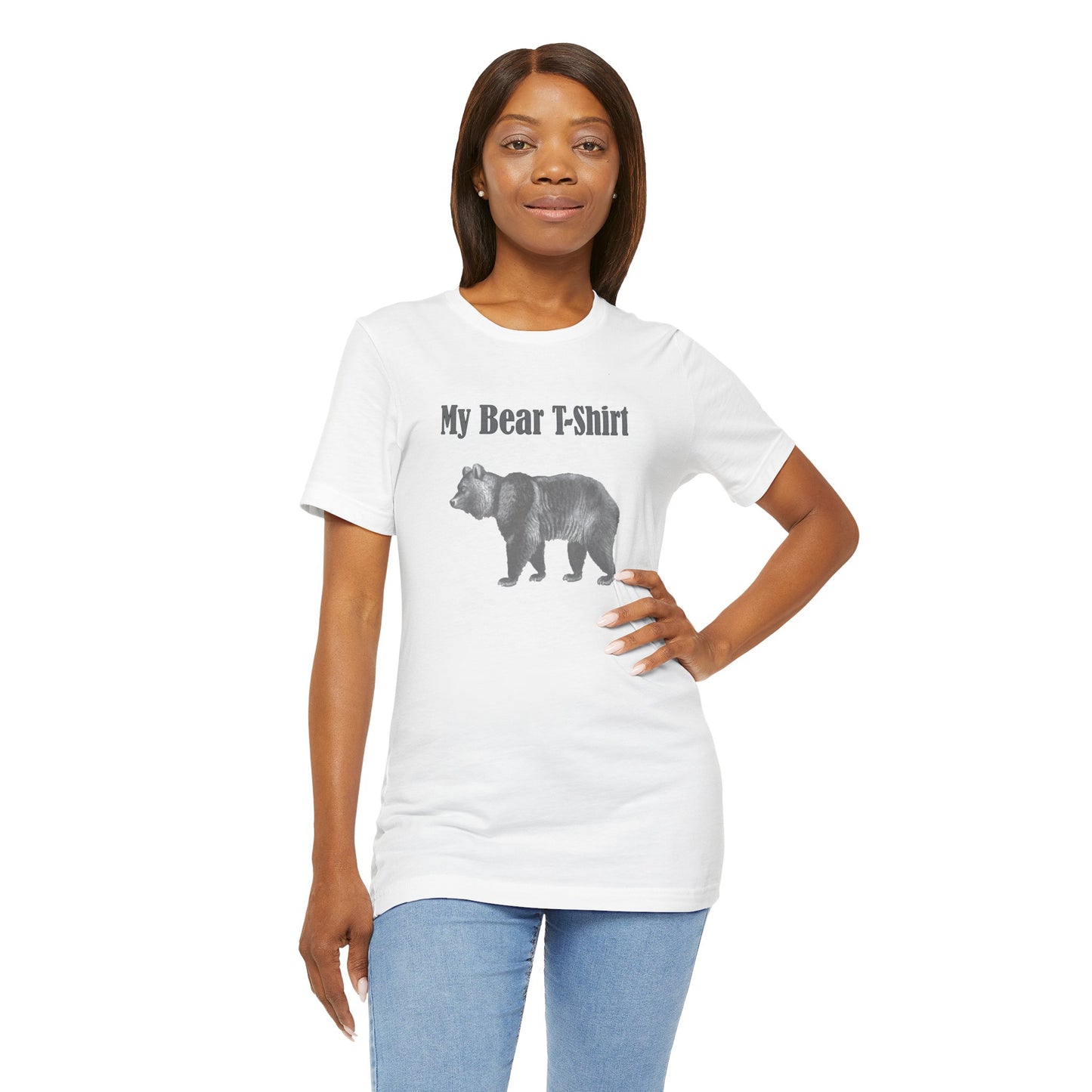 Unisex Cotton Tee Shirt with animals Print