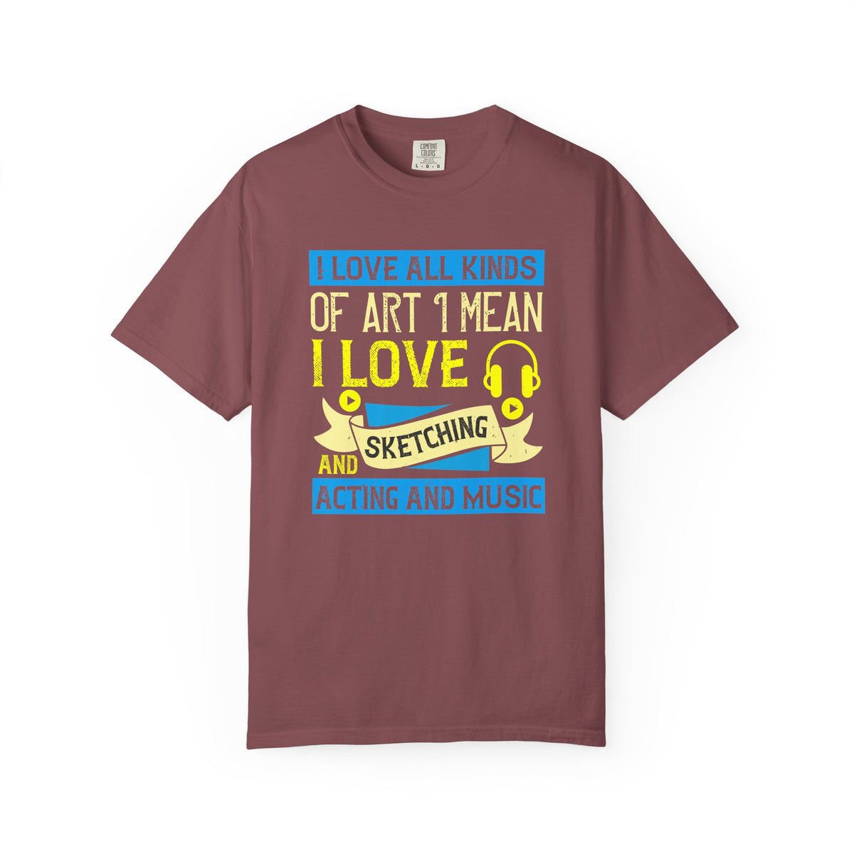 Rock Music Graphic Unisex Heavy Cotton Art Designed T-Shirt m10