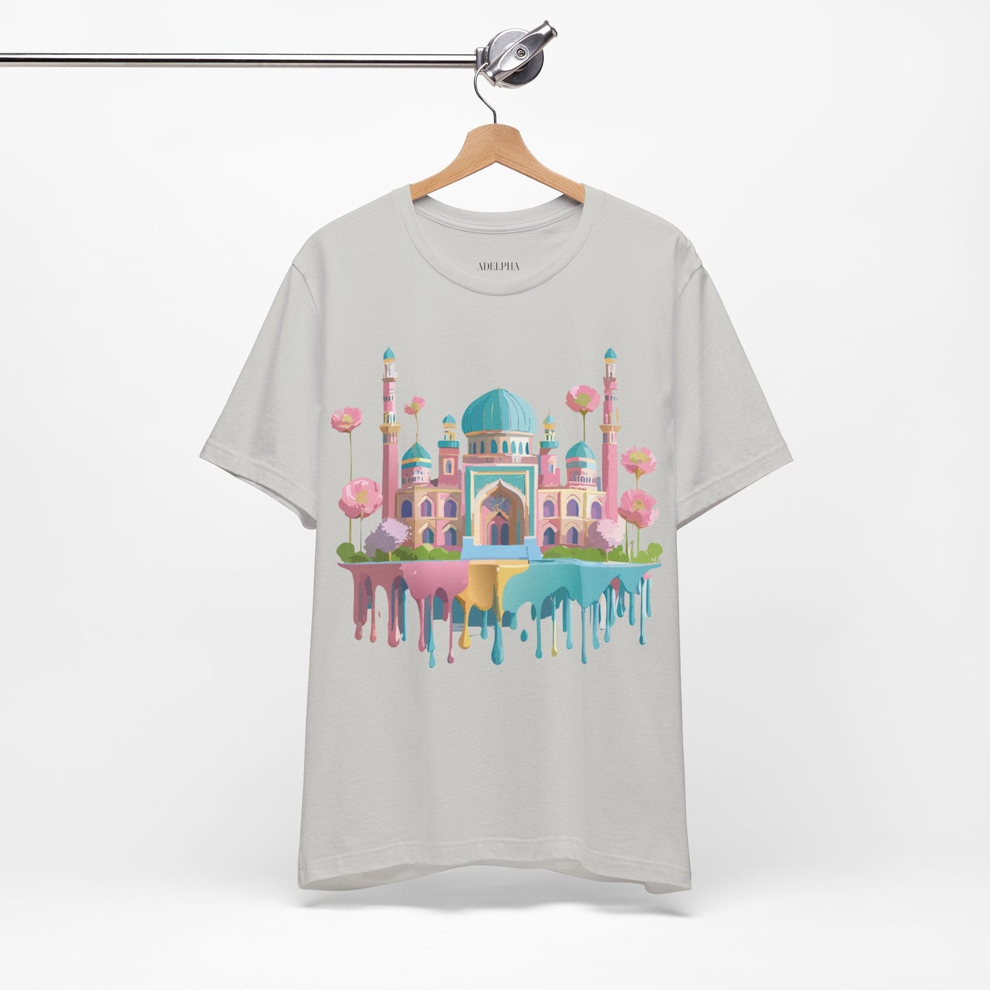 Tourist Shirt With Tashkent Graphic Tee Unisex Jersey Short Sleeve Vintage Inspired Artwork Adelpha