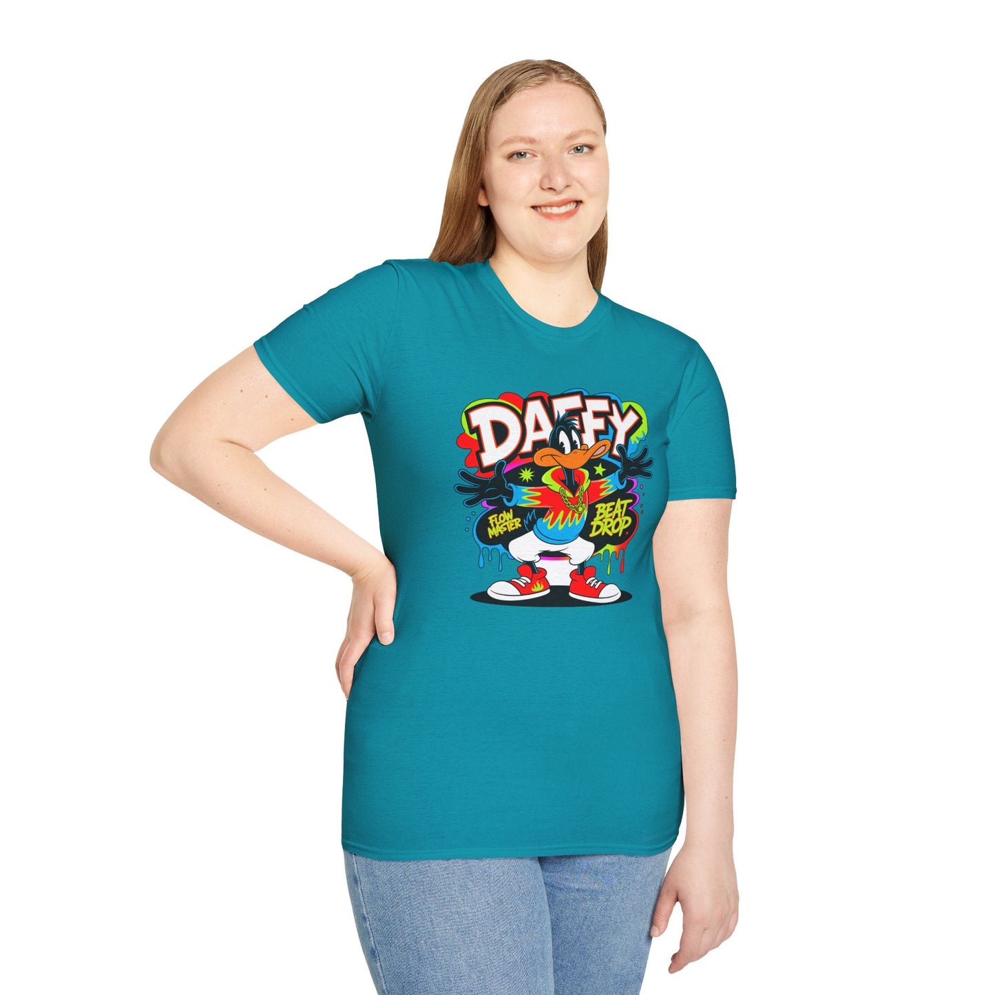 Funny Cartoon Animals T Shirt Unisex Softstyle Tee With Animation Design Gildan 64000