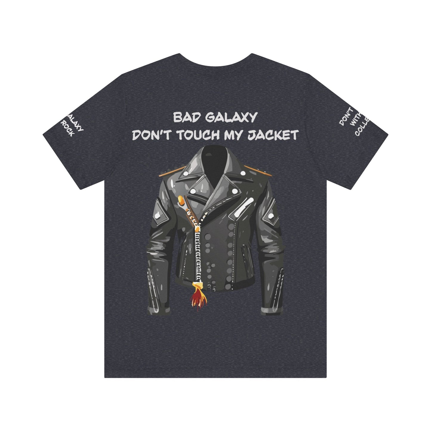 Punk Rock Tee Shirt 100 Percent Cotton Made To Order From Bad Galaxy Eco Friendly Inks USA