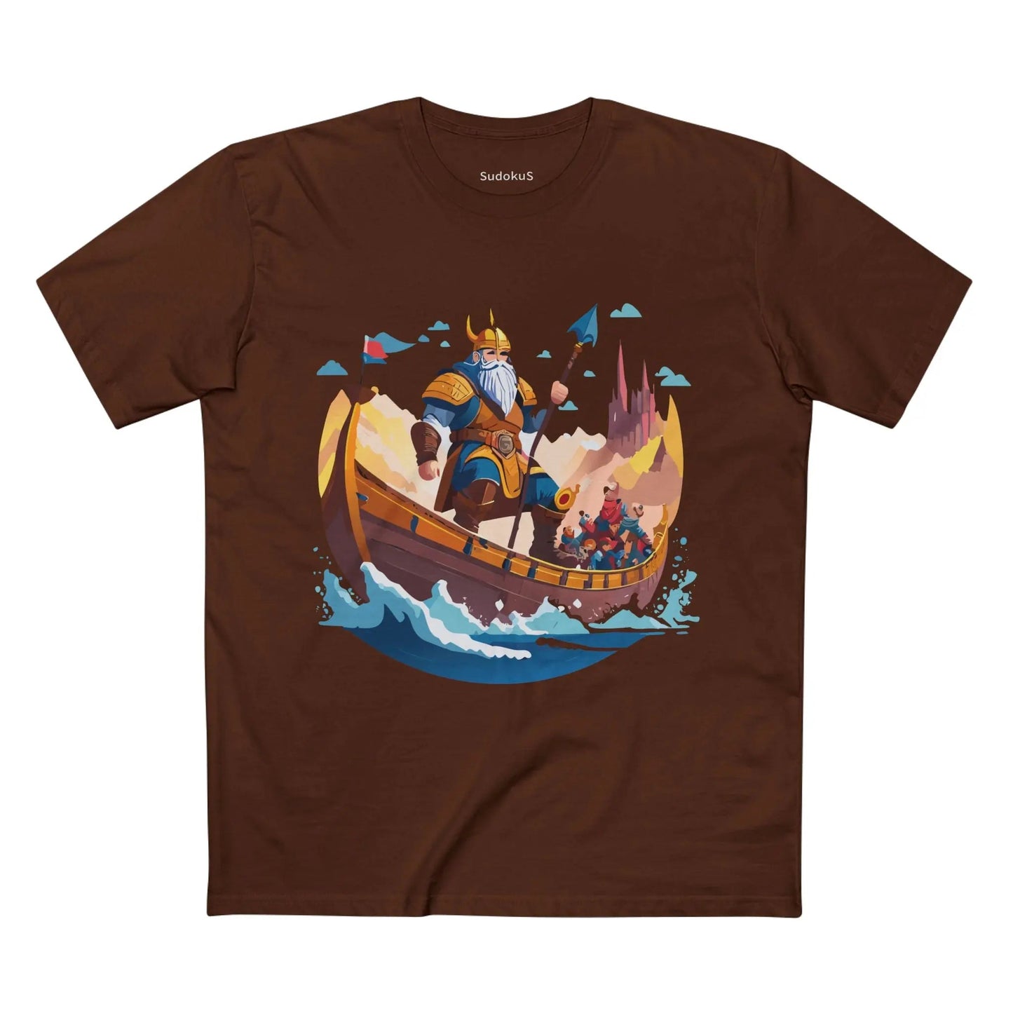 Viking Graphic Unisex 100 Cotton Staple Tee 29