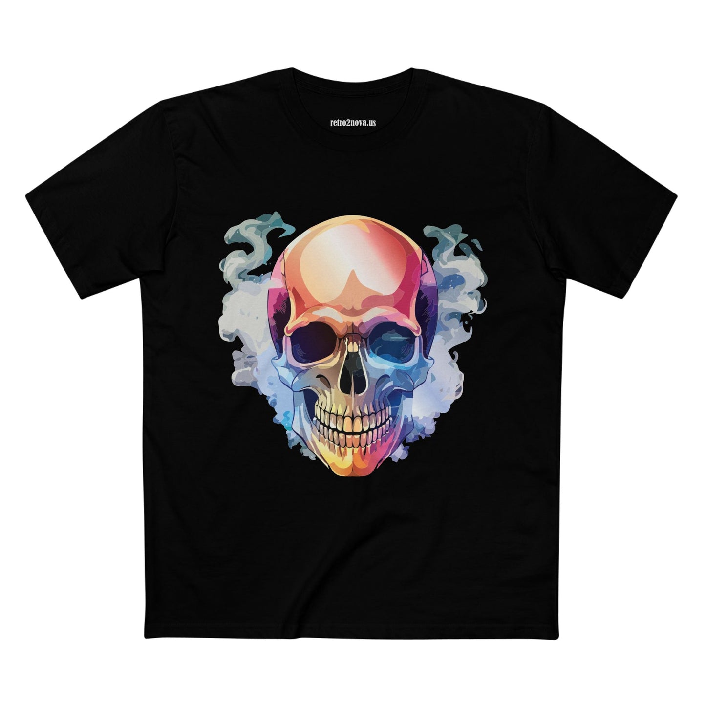 Skull Shirt Skeleton Art Tee Unisex Premium Cotton Retro2Nova From Art Collection