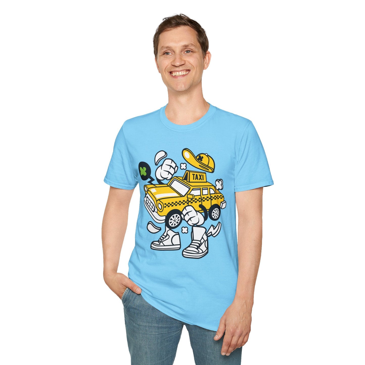 Cartoon T Shirt Animation T Shirt Funny Tee Shirt Unisex Softstyle Gildan 64000 100 Percent Cotton