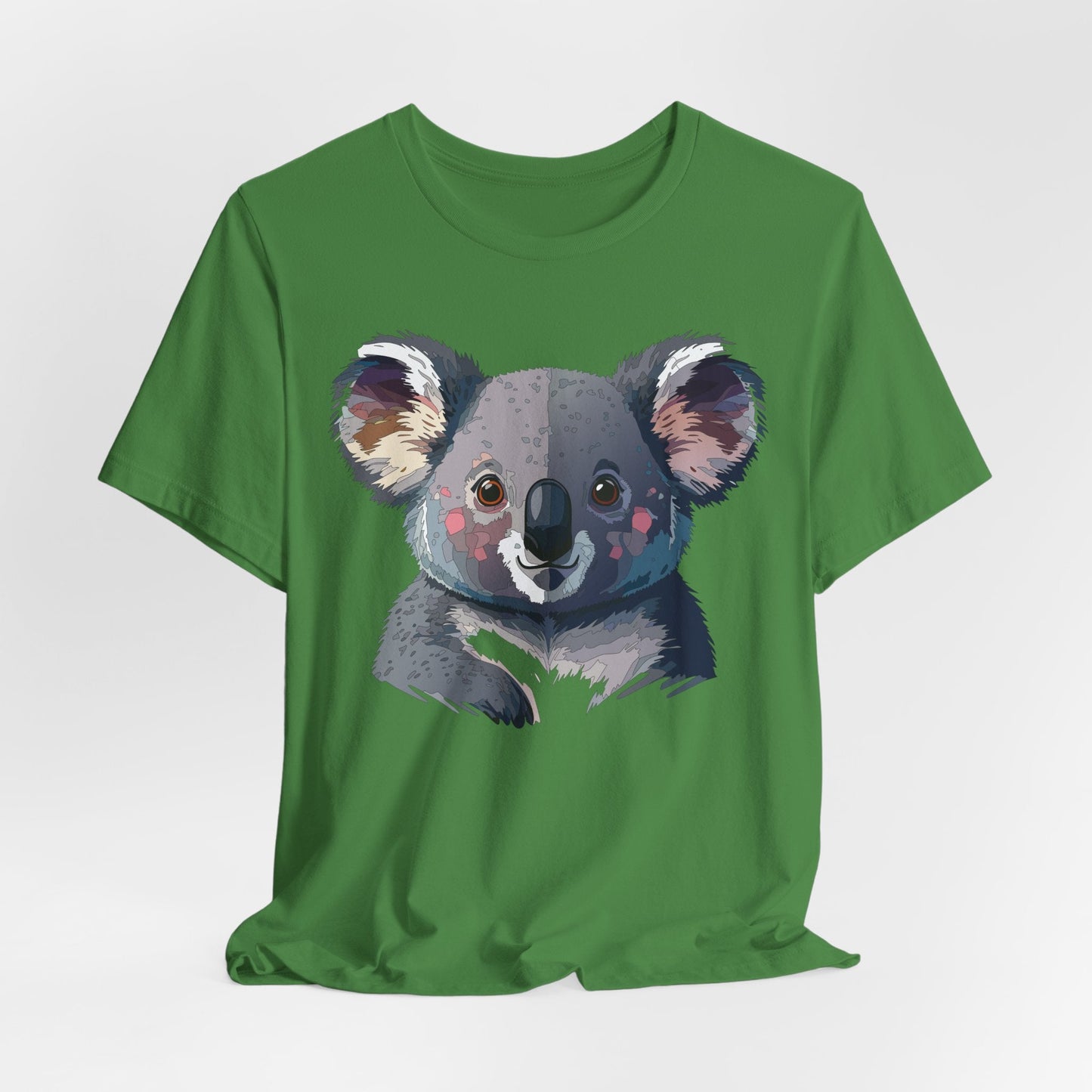 Unisex Animal Shirt With Animal Art Design Tee Wild Animals Short Sleeve Jersey Cotton