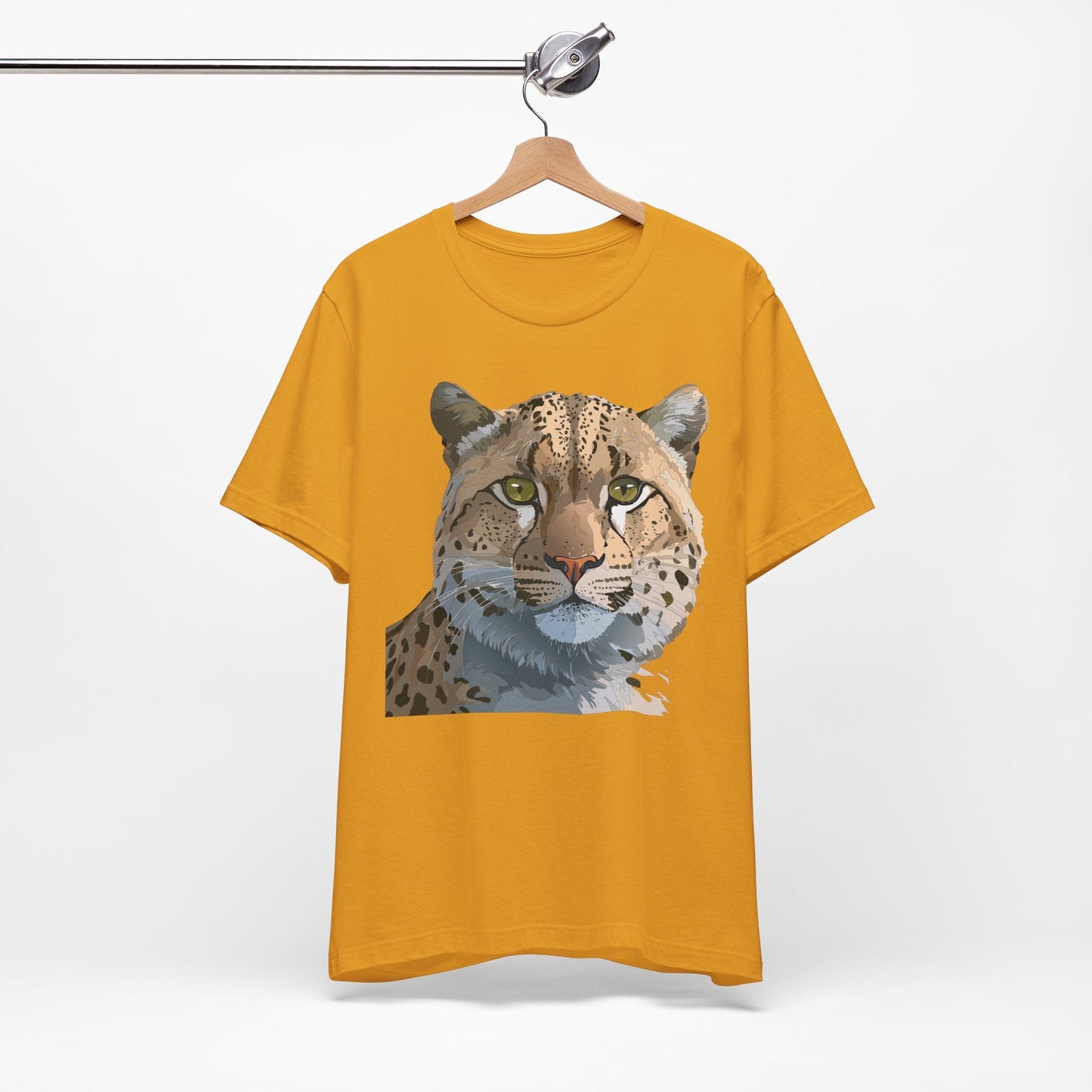 Unisex Animal Shirt With Animals Art Design Tee Short Sleeve Wildlife Print Tee Shirt