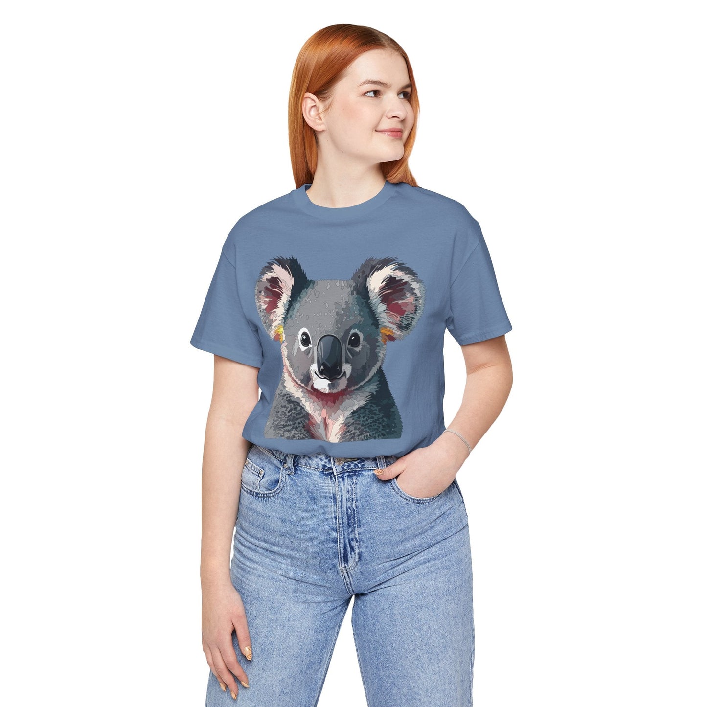 Unisex Animal Print Tee Shirt With Animals Art Design And Wildlife Graphic Comfortable Everyday Wear
