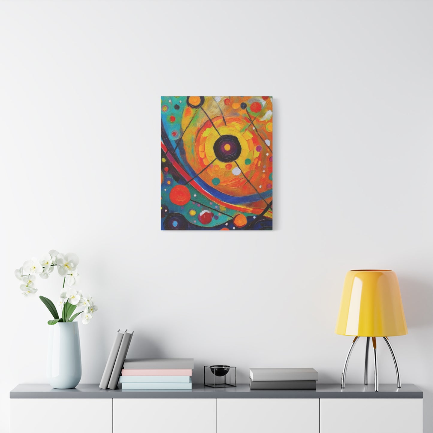 Abstract Oil Painting Print Canvas 20x24,20x30,24x30 24x32,24x36,30x40 32x48,36x48,40x60 Pine-Wood Inner Frame ABS-133