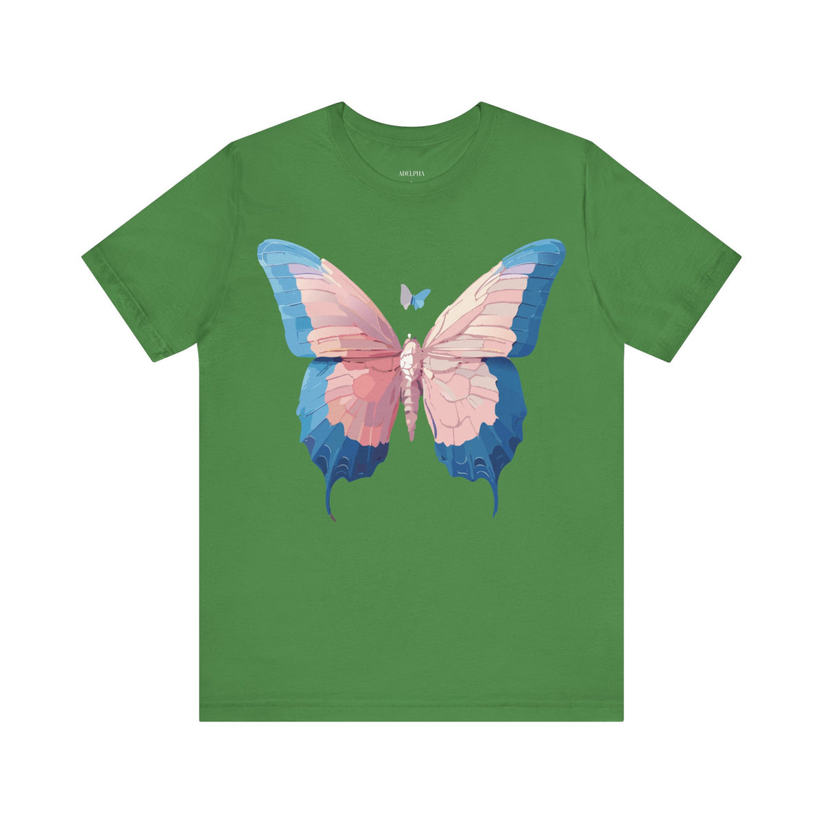 Butterfly Graphic Unisex Cotton Bella+Canvas Tee with Art Design n94