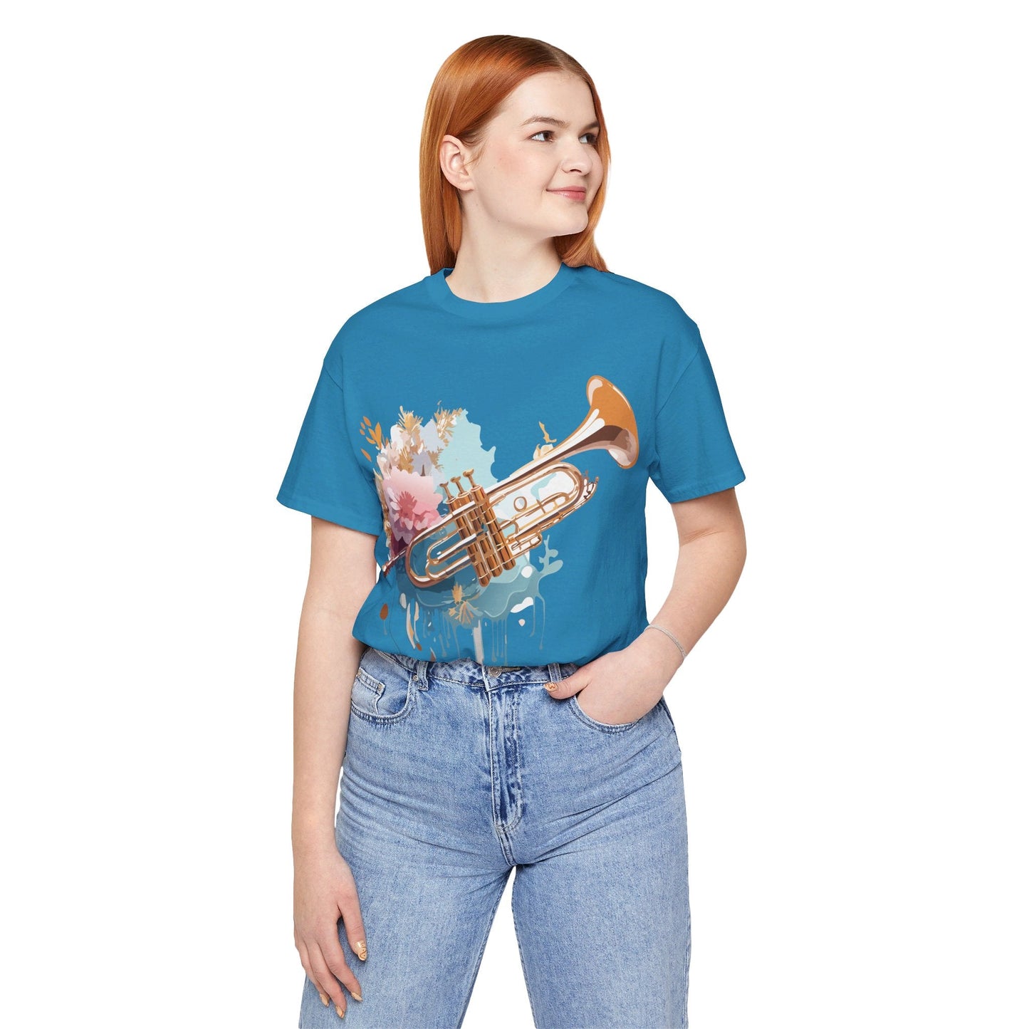 Unisex Graphic T Shirt Adelpha Music Tee Vintage Inspired Art Design Short Sleeve