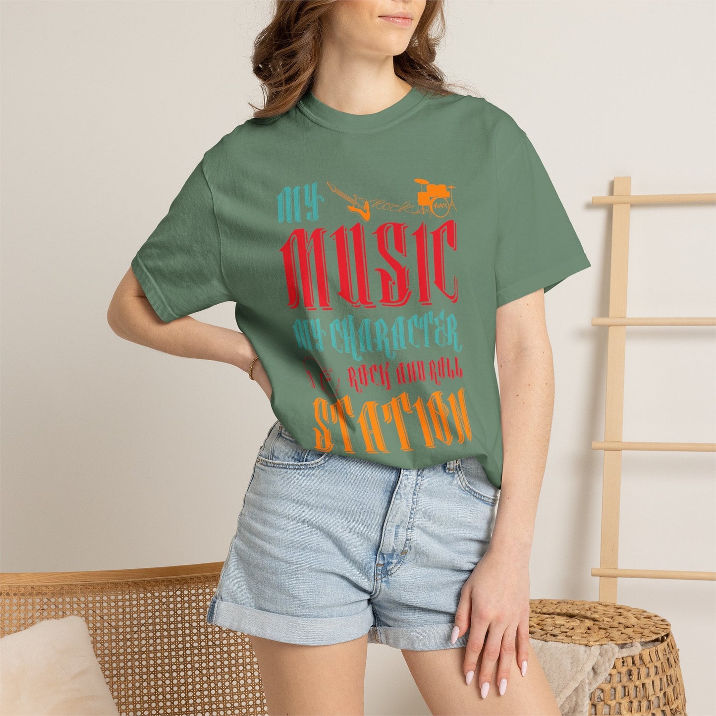 Music Graphic Design Unisex Cotton T-shirt 039