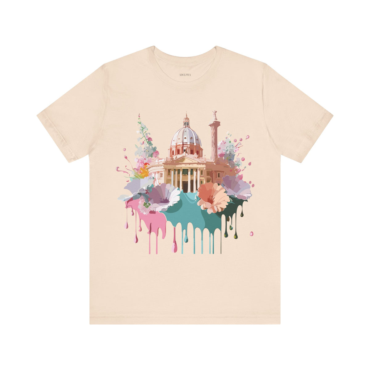 Unisex Cotton Bella+Canvas Tee with Rome