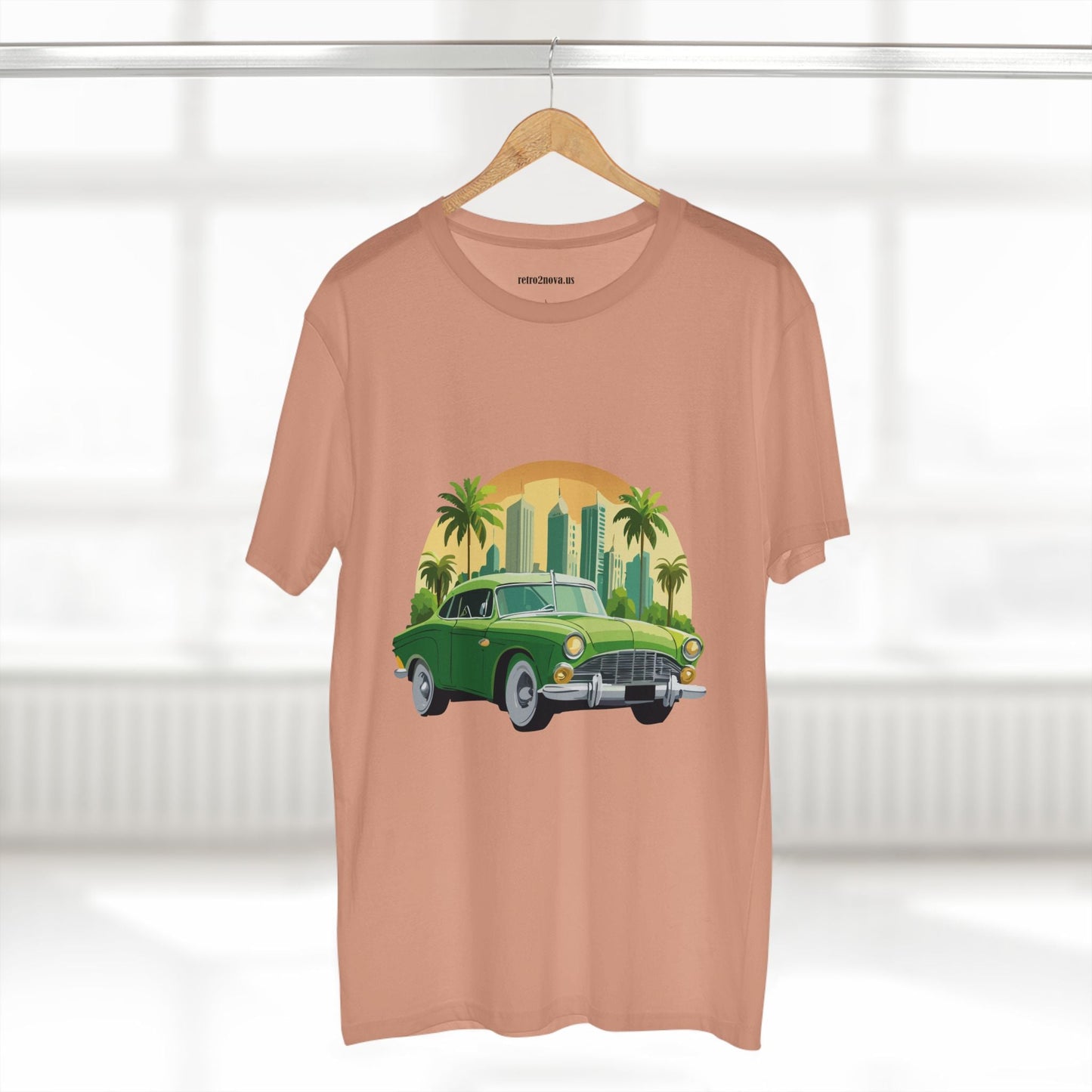 Retro Car Shirts Vintage Car Shirts Unisex Premium Cotton Tee With Original Art Design