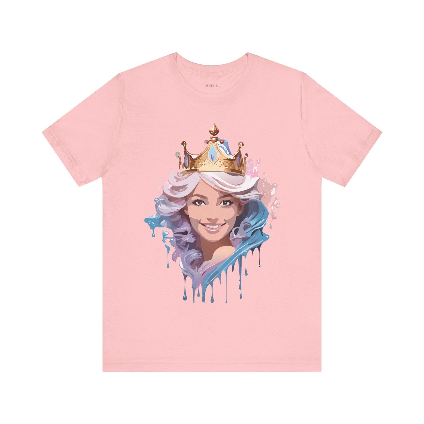Queen Graphic Tee From Adelpha Vintage Inspired Art Design Unisex Jersey Short Sleeve