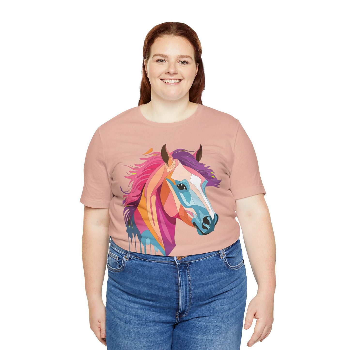 Unisex Animal Shirt Art Design Short Sleeve With Wild Animals Graphic Print Comfort Tee