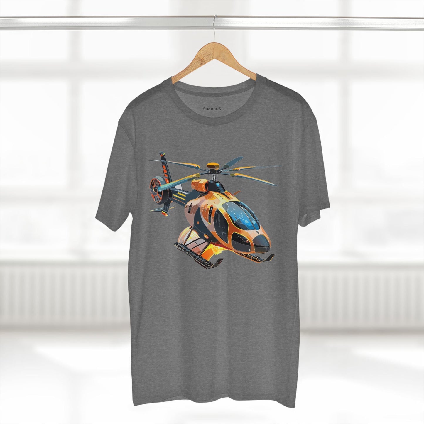 Chopper Graphic Unisex 100 Cotton Staple Tee 6