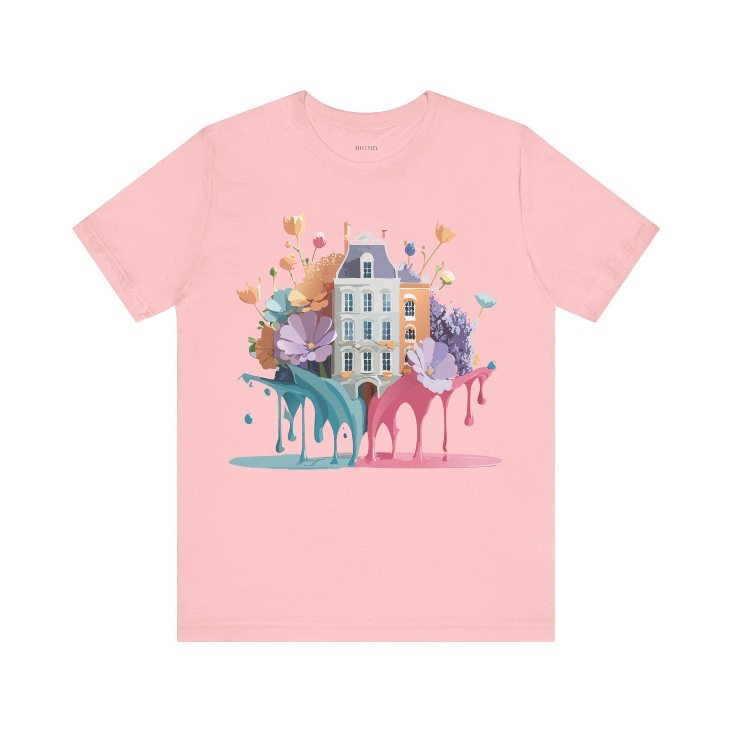 Amsterdam Graphic Tee Unisex Jersey Short Sleeve Shirt Travel Themed Original Artwork