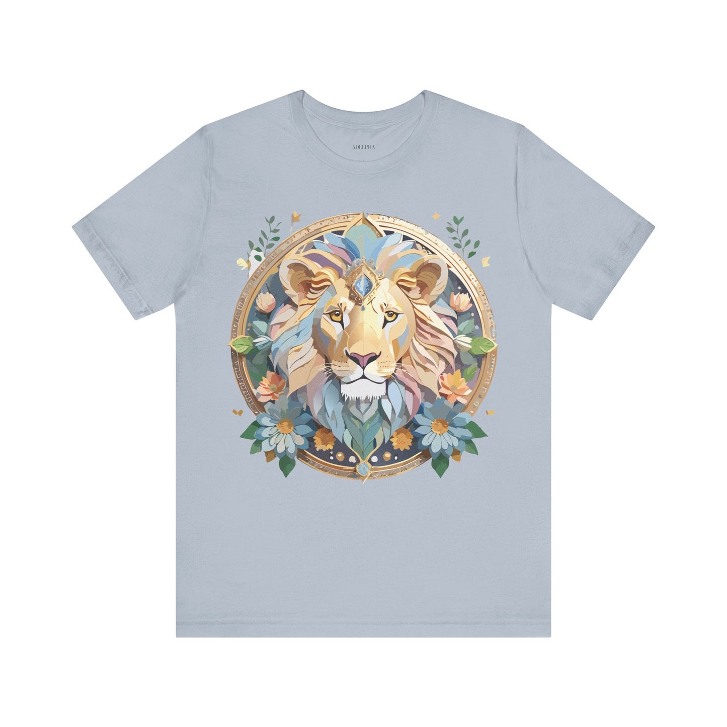 Medallion Graphic Unisex 100 Cotton Vintage Animal Medal Artwork Tee 3