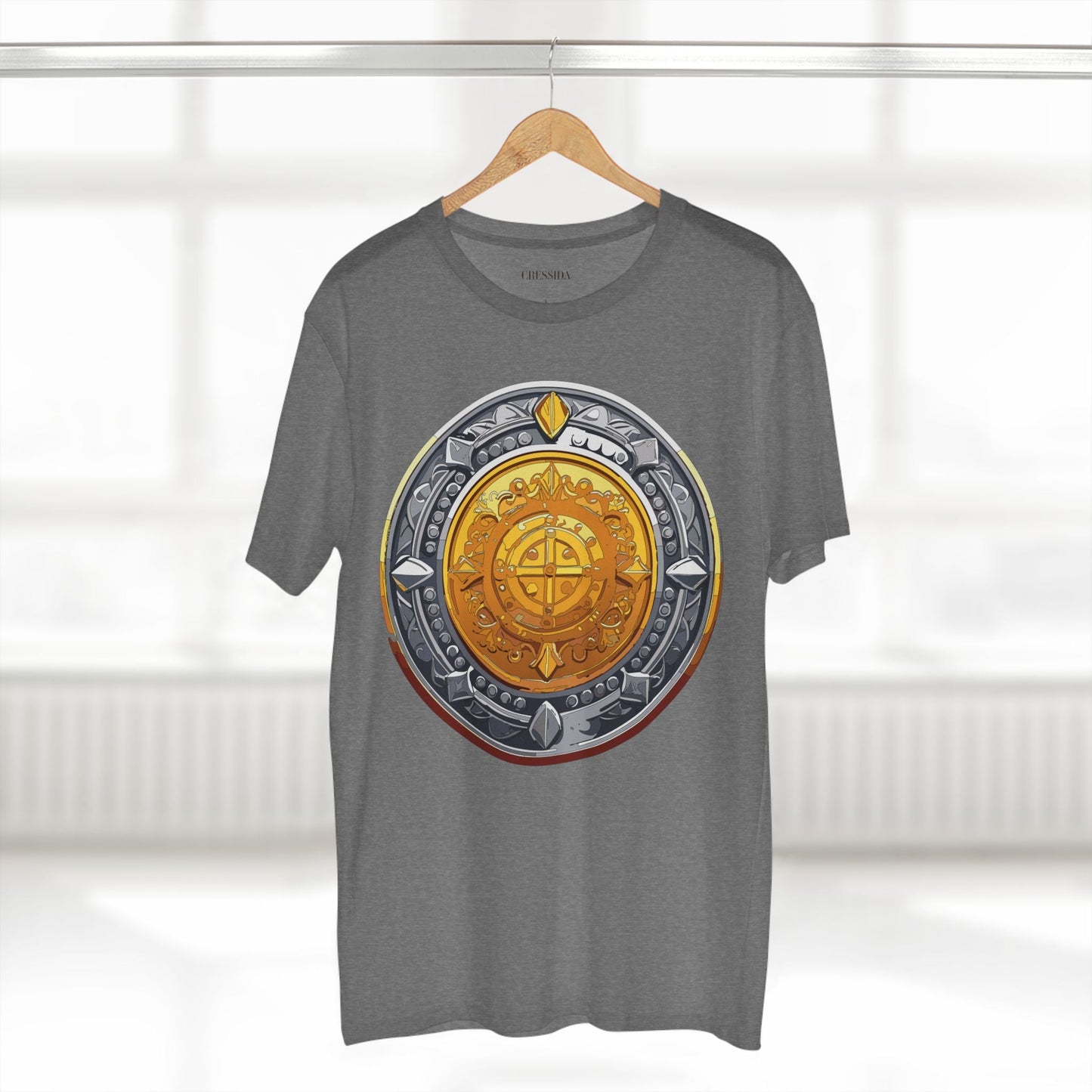 Antique Gold Coin Graphic Design T-Shirt Unisex 100 Cotton With Golden Print Artwork Tee 4