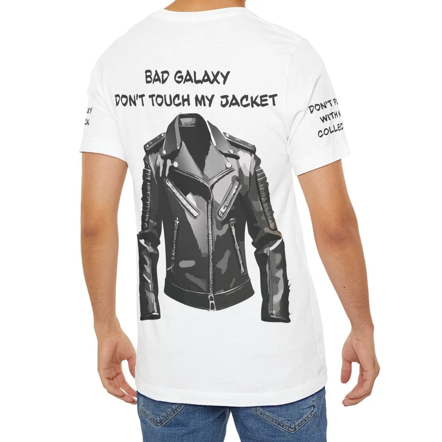 Punk Rock Tee Shirt From Bad Galaxy Made To Order 100 Percent Cotton Eco Friendly Inks