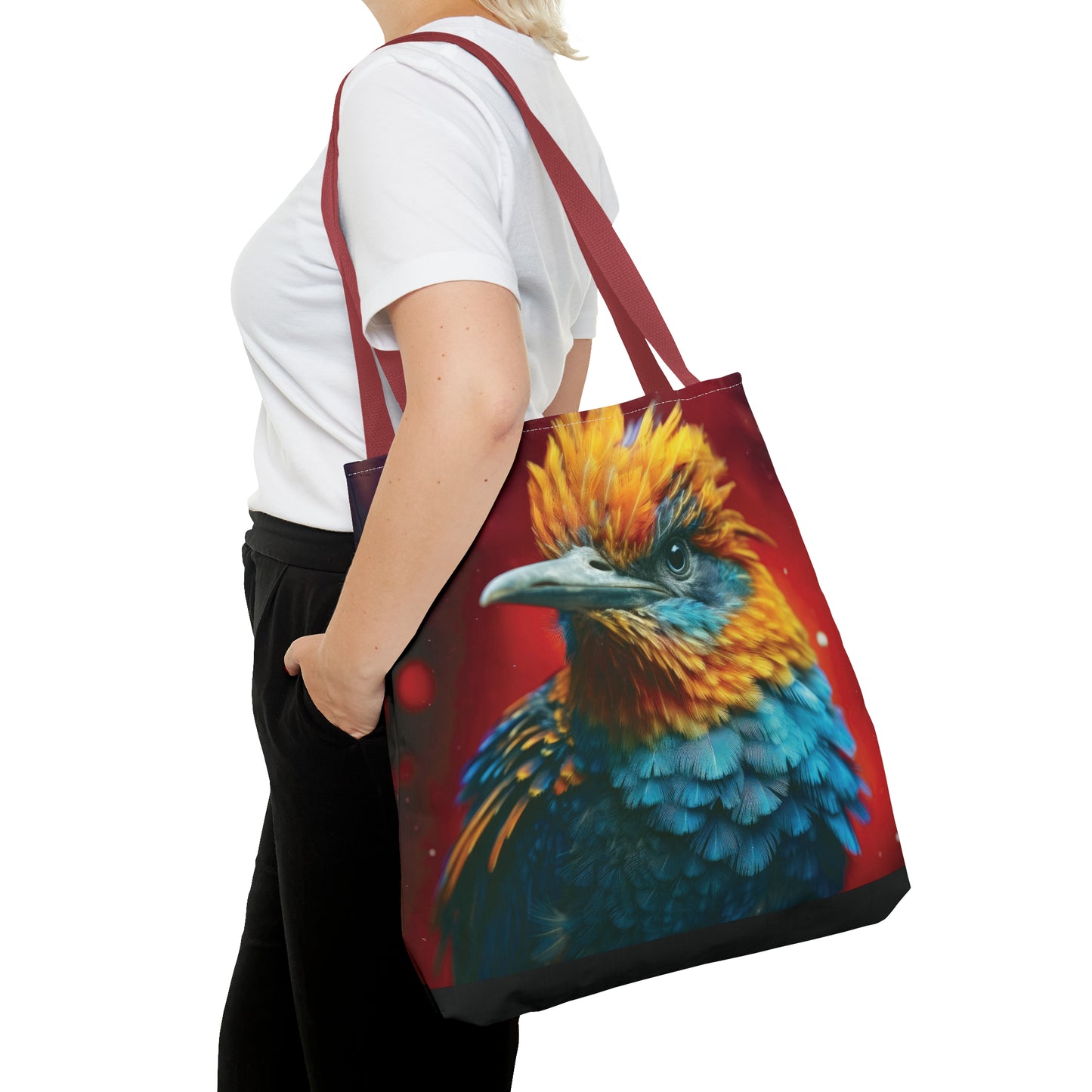 Canvas Bag with Animal Prints