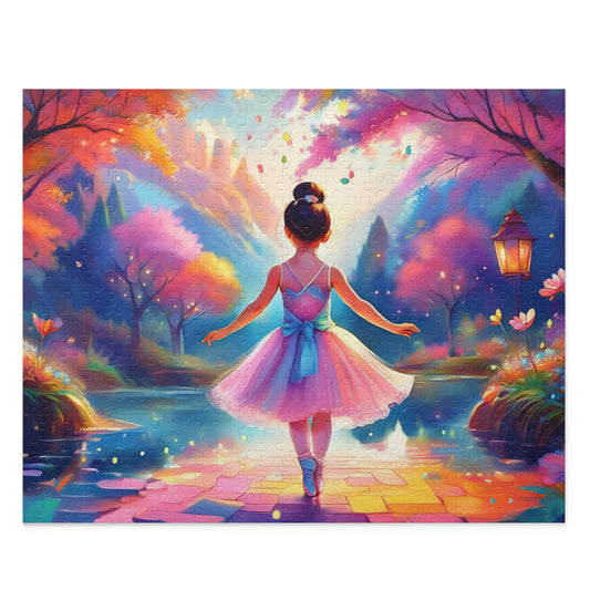Ballerina Puzzle 500-Chipboard Pieces in Box | Kids Puzzles Size: 16" x 20",  Ages 9+ and Family pn18