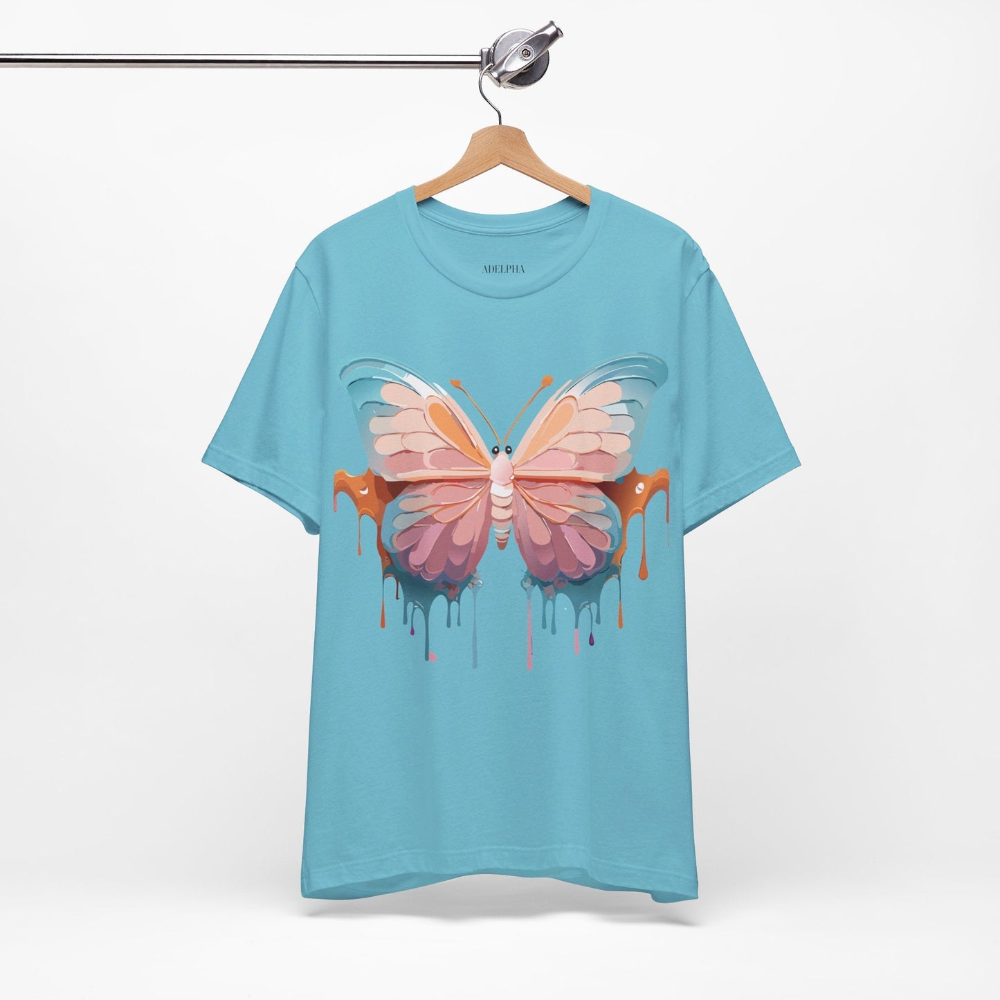Adelpha Vintage Inspired Graphic Tee Unisex Short Sleeve Shirt