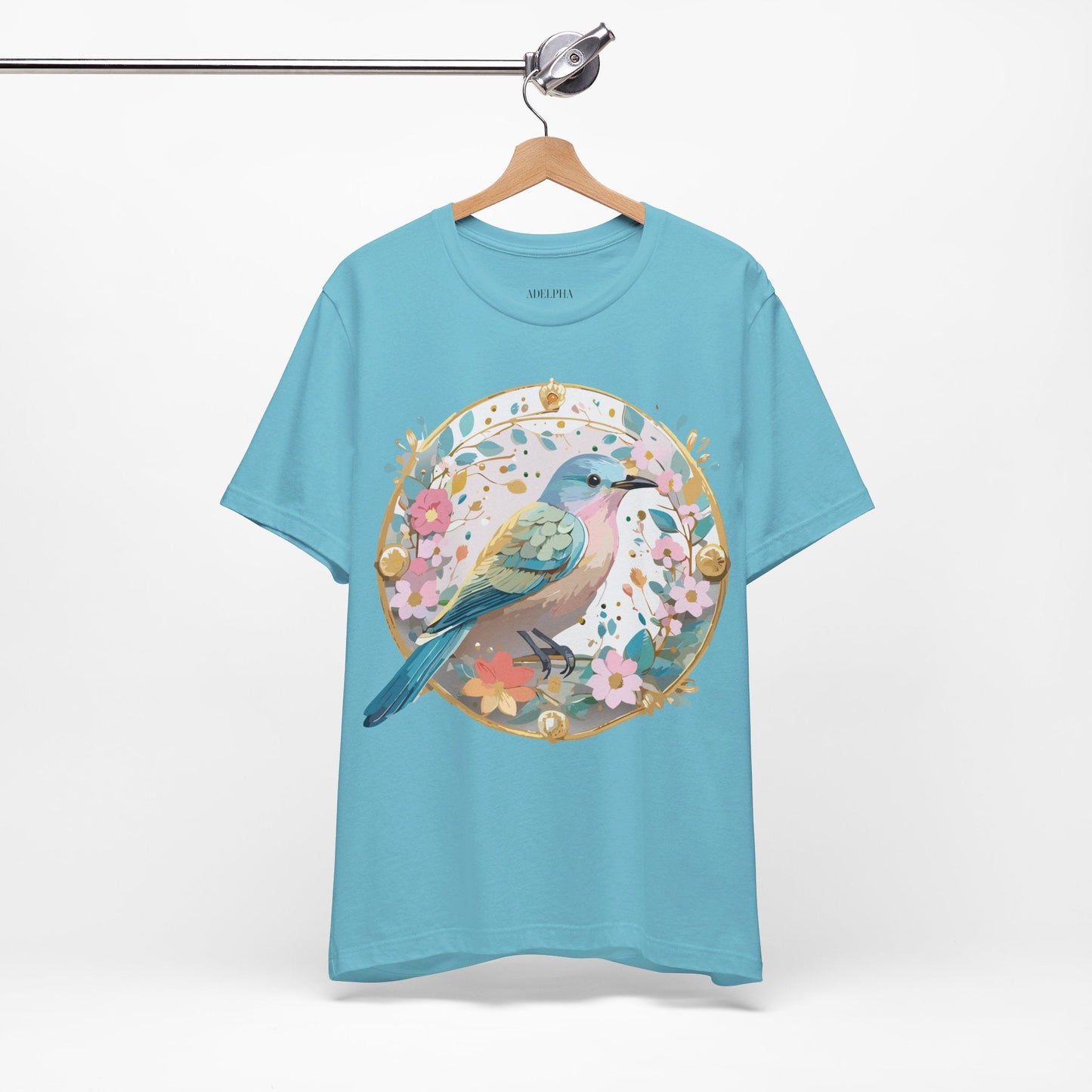 Adelpha Vintage Inspired Graphic Tee Unisex Short Sleeve Shirt Art Design Premium