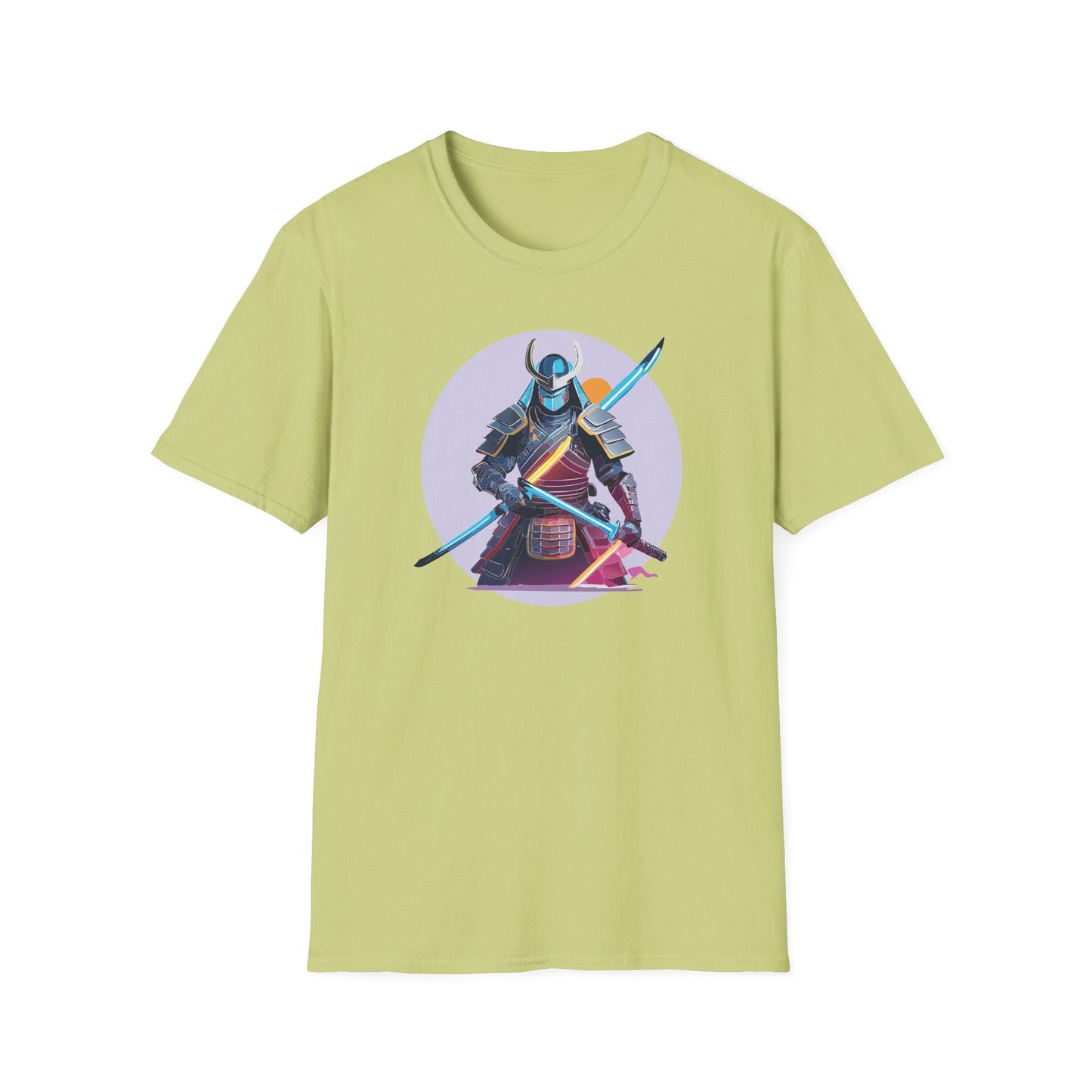 Samurai Shirt Unisex Gildan Softstyle Tee 100 Percent Cotton Lightweight Comfort