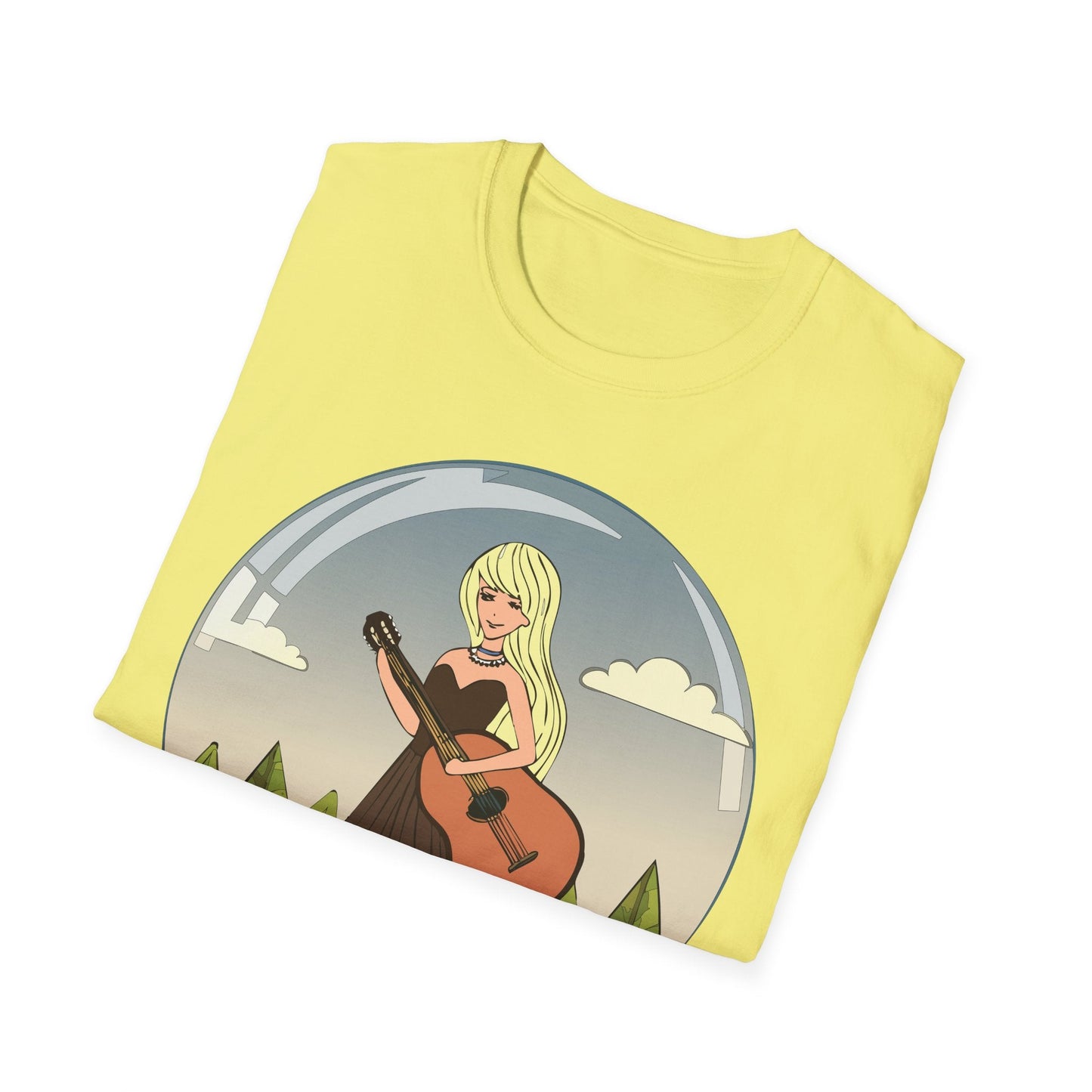 Womens Graphic T Shirt Art Design Tee Softstyle 100 Percent Ring Spun Cotton Short Sleeve