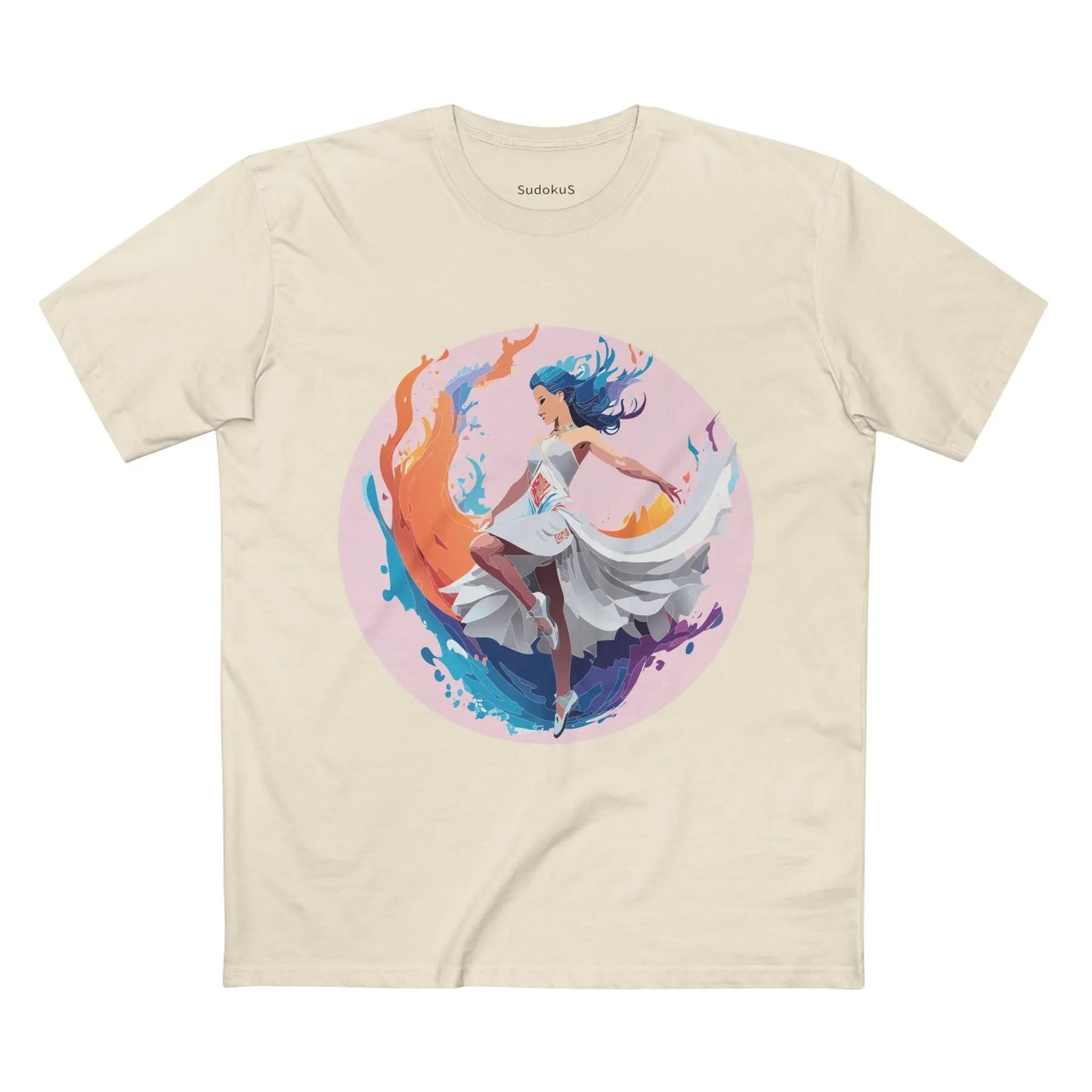 Dancer Graphic Unisex 100 Cotton Staple Tee 2