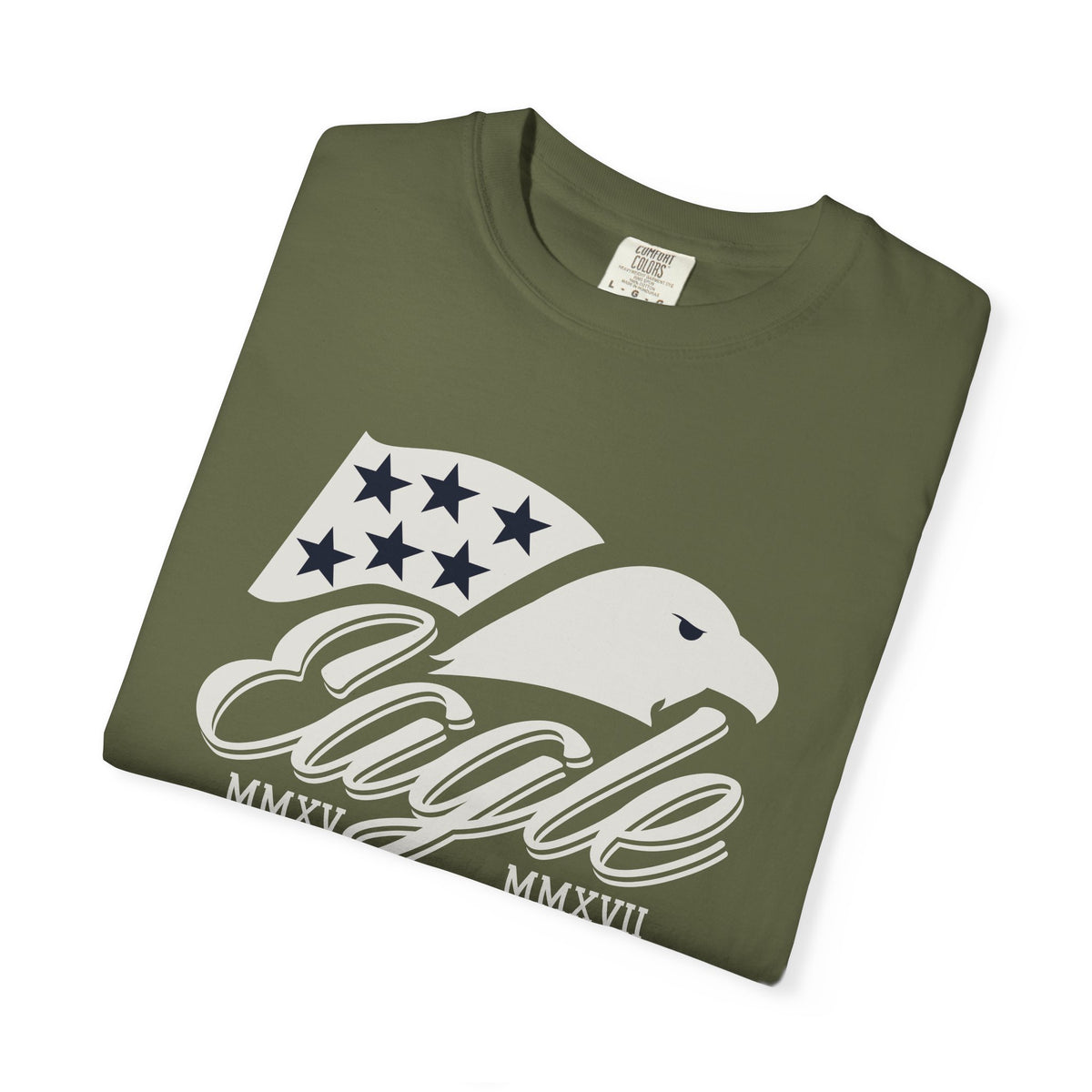 Bald Eagle Division Retro College League Unisex Comfort Colors Garment-Dyed Heavyweight 100 Cotton Art Design T-Shirt w16