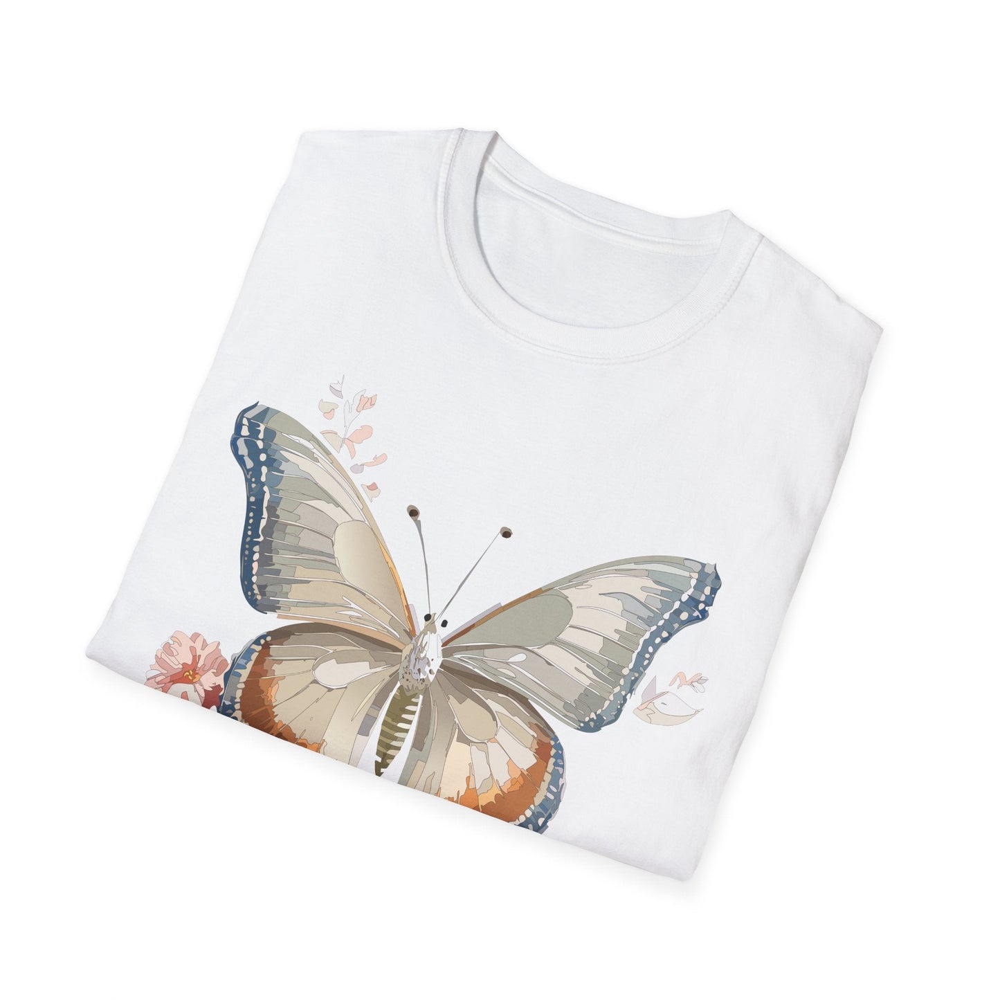Butterfly Shirt Unisex Softstyle T Shirt Gildan 64000 Monarch Butterfly Tee Everyday Comfort