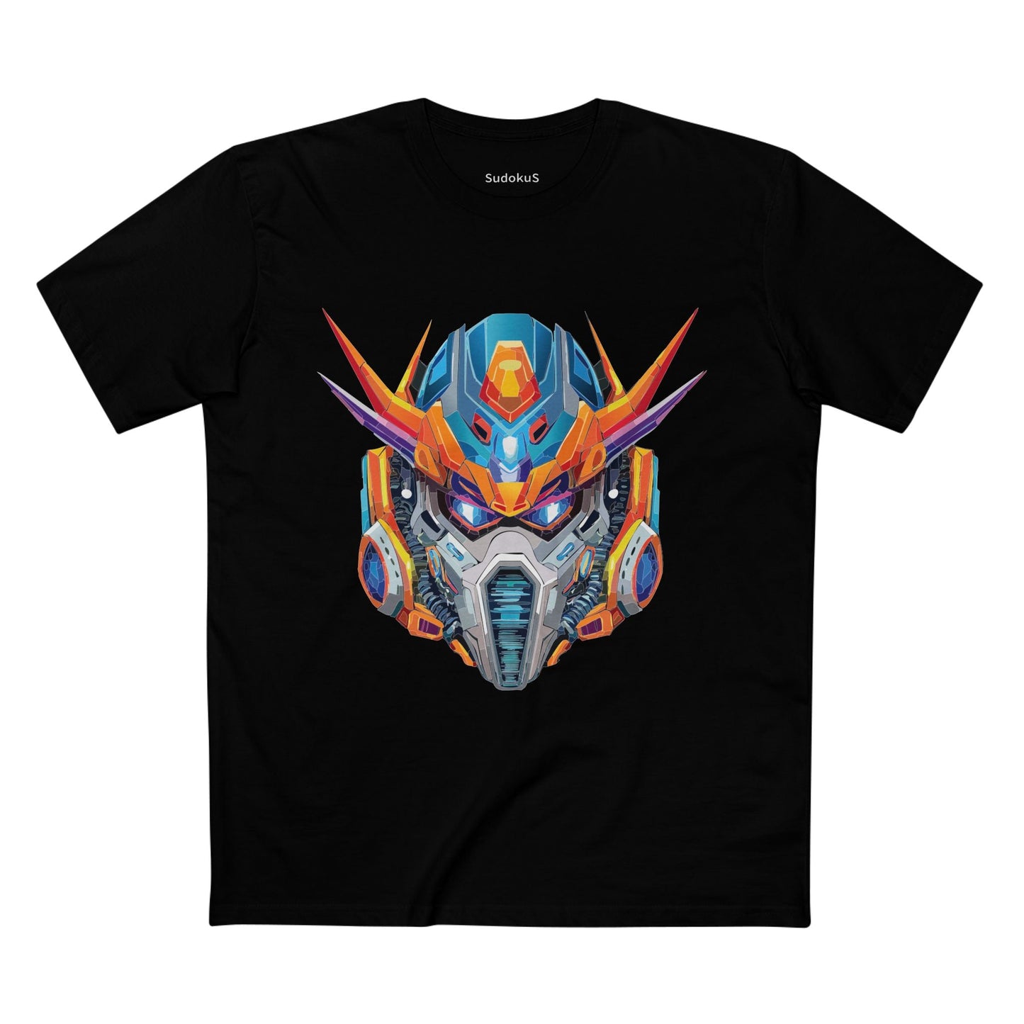 Cyborg Robot Graphic Unisex 100 Cotton Staple Tee 14