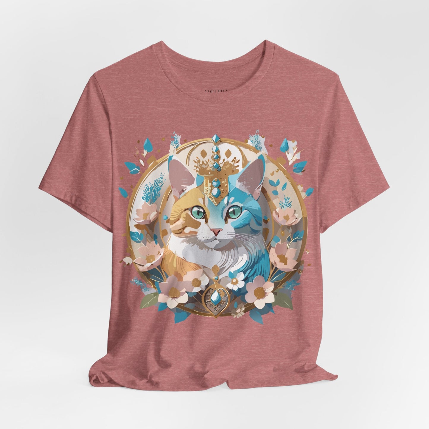 Adelpha Medallion Graphic Tee Unisex Short Sleeve Vintage Inspired Original Art Design