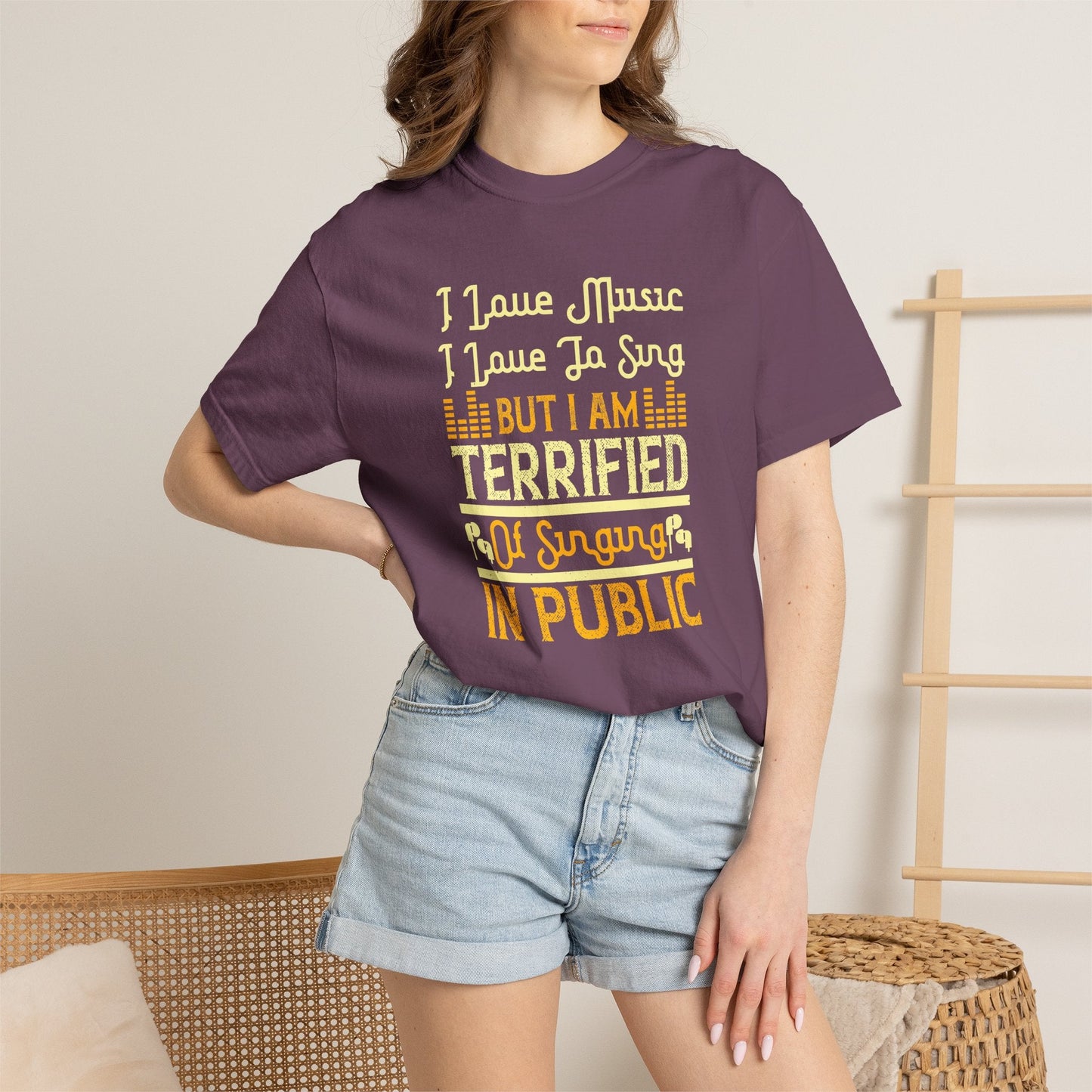 Music Graphic Design Unisex Cotton T-shirt m12