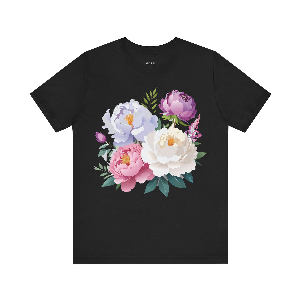 Floral Graphic Tee Shirt - Bella+Canvas Unisex 100 Cotton 27