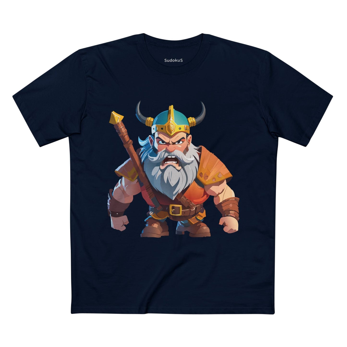 Viking Graphic Unisex 100 Cotton Staple Tee 20