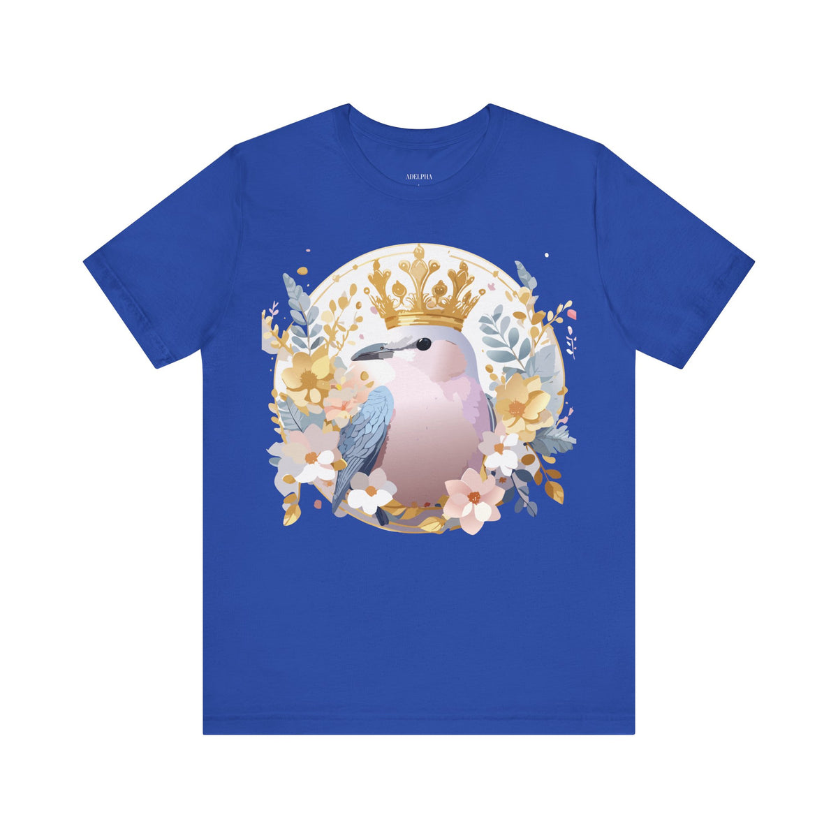 Medallion Graphic Unisex Cotton Bella+Canvas Tee with Art Design d86