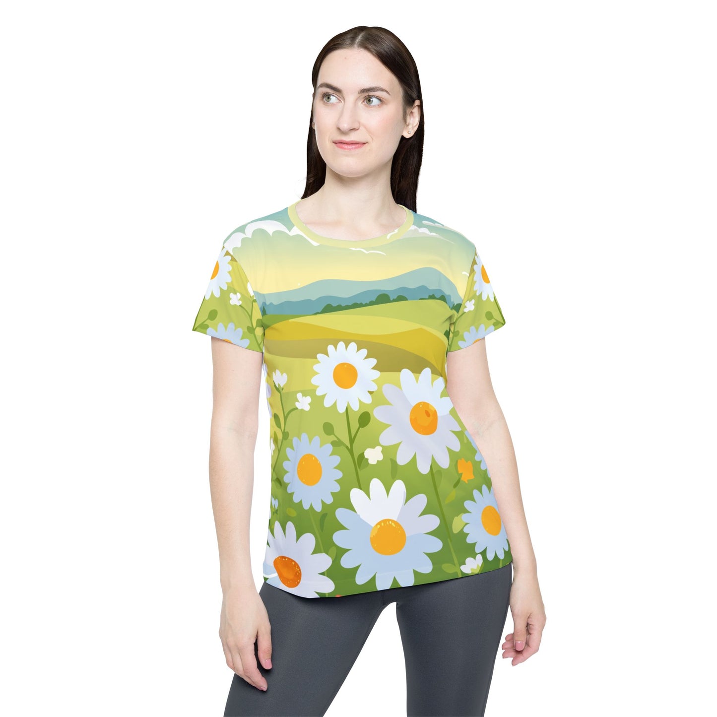 Floral Print Shirt, Shirt with Flowers