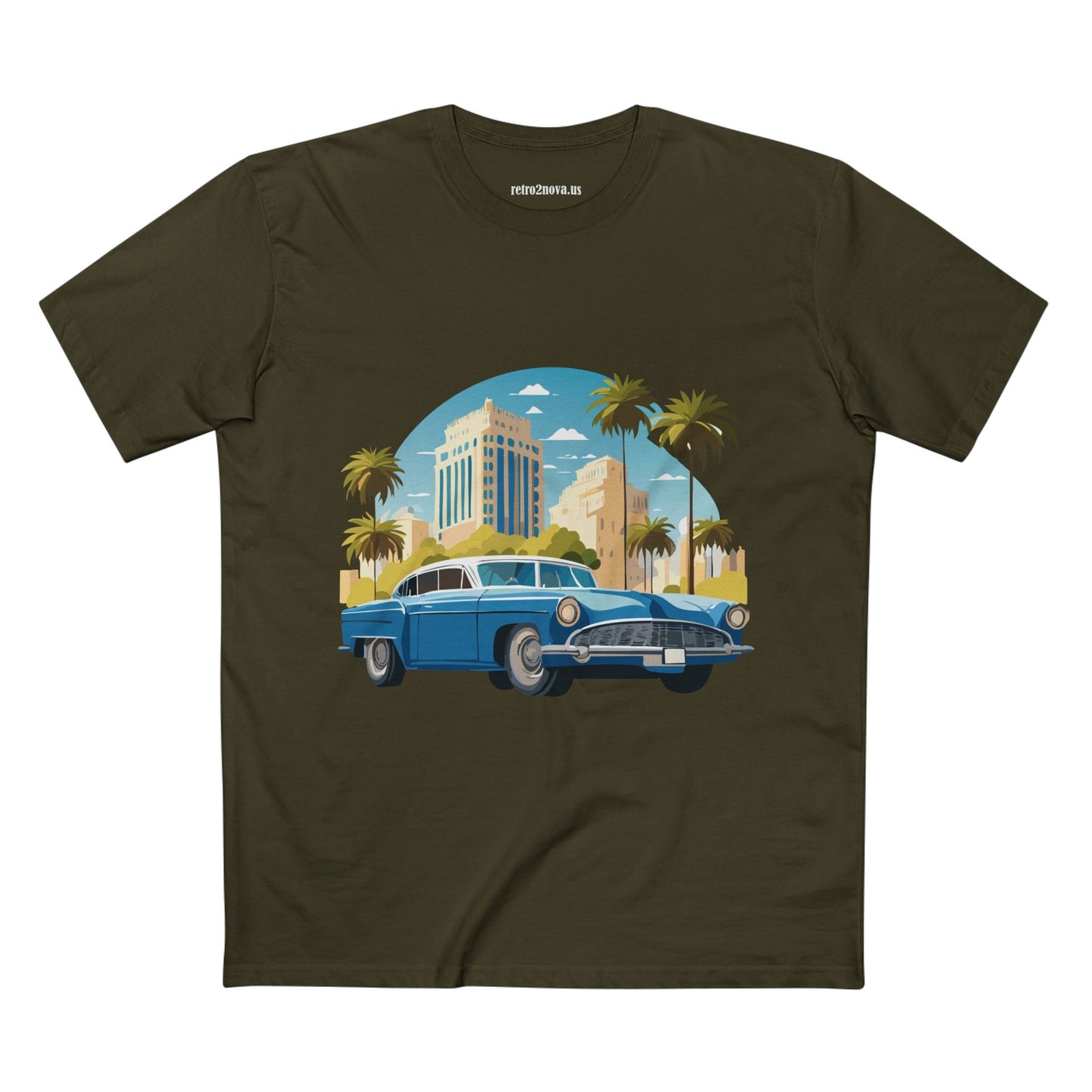 Retro Car Shirt Unisex Vintage Car Tee With Original Artwork RC23 Premium Cotton
