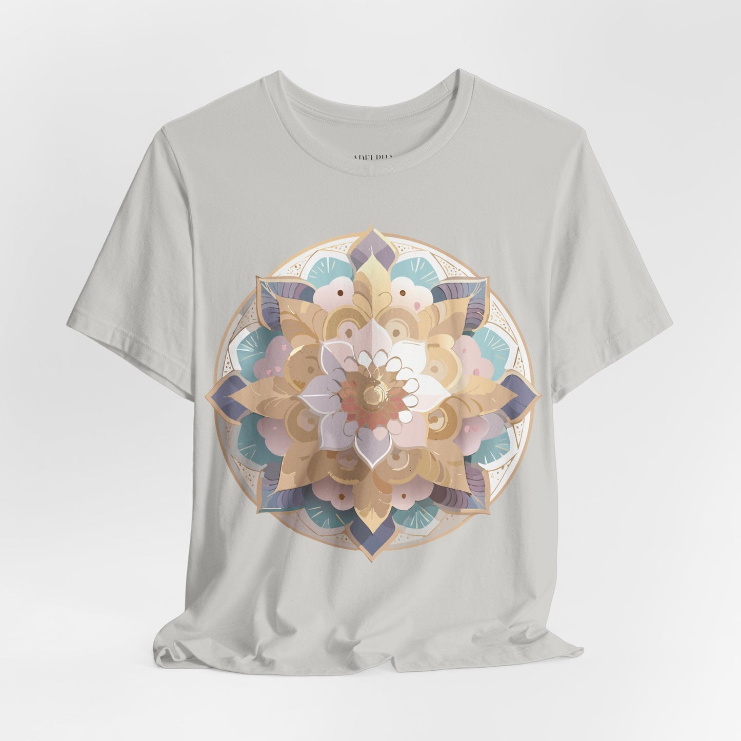 Mandala Graphic Tee Unisex Jersey Short Sleeve Adelpha Art Design Vintage Inspired Artwork