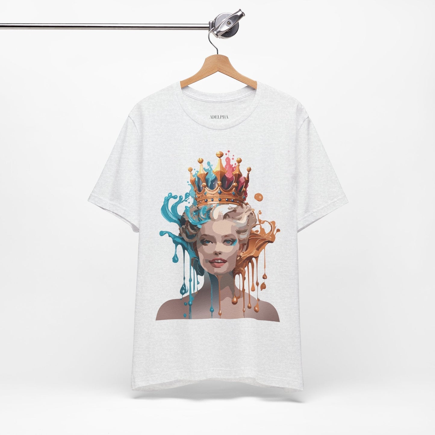Queen Woman Portrait Graphic Unisex 100 Cotton Vintage Artwork Tee 28
