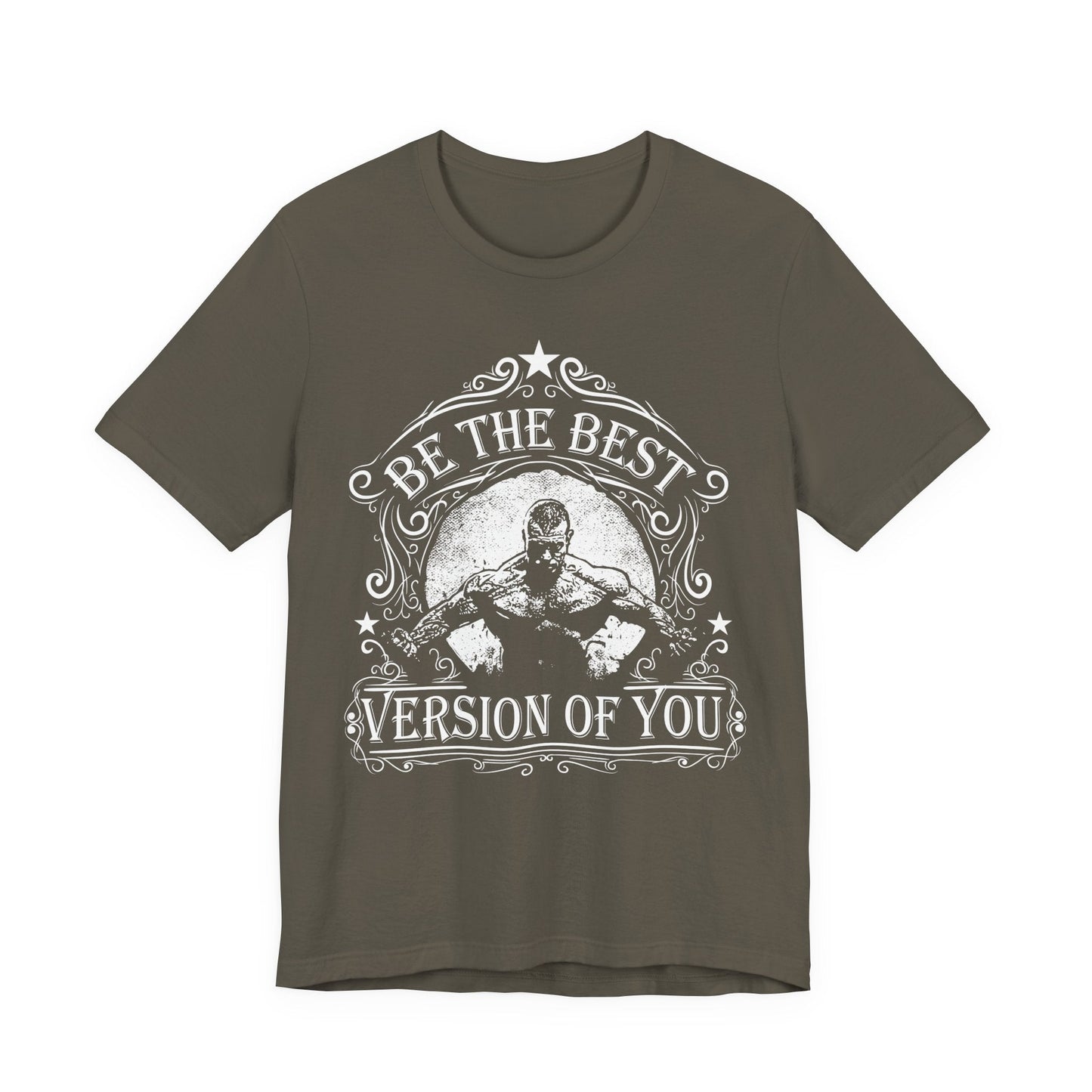 Be The Best Version Of You T-Shirt Motivational Fitness Tee