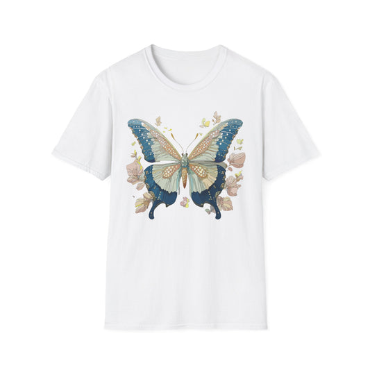 Butterfly Shirt Unisex T Shirt Monarch Butterfly Softstyle Gildan 100 Cotton Tee