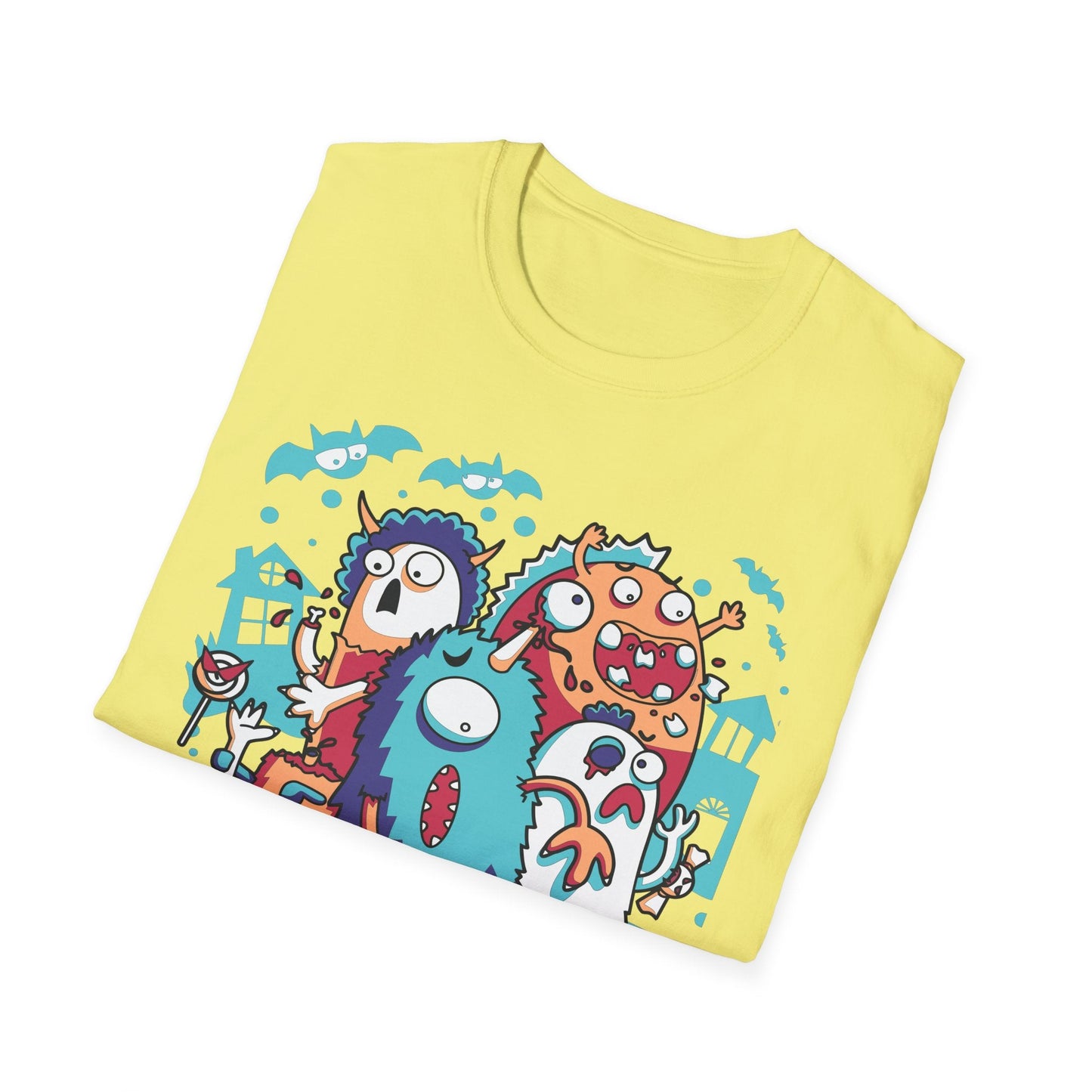 Cartoon T Shirt Animation Tee Funny Graphic Unisex Softstyle 100 Percent Ring Spun Cotton Tee
